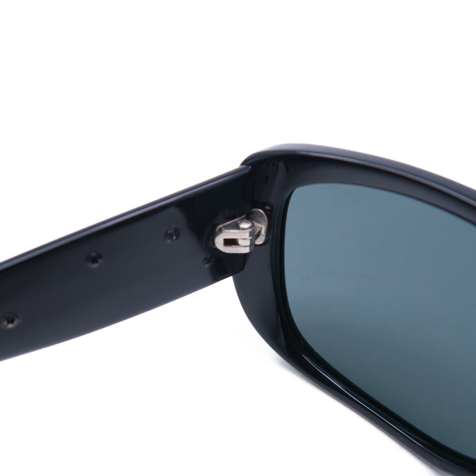 CHANEL PVC Sunglasses銀扣太陽眼鏡黑色/白色
