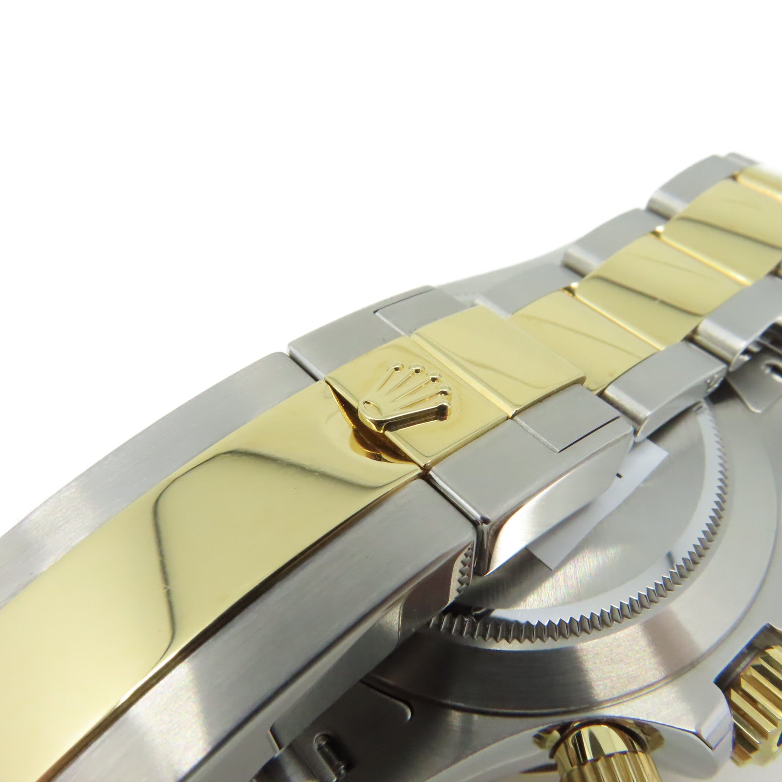 ROLEX Daytona 40mm Watch 18K黃金/不鏽鋼自動機芯手錶黑色/金色/銀色