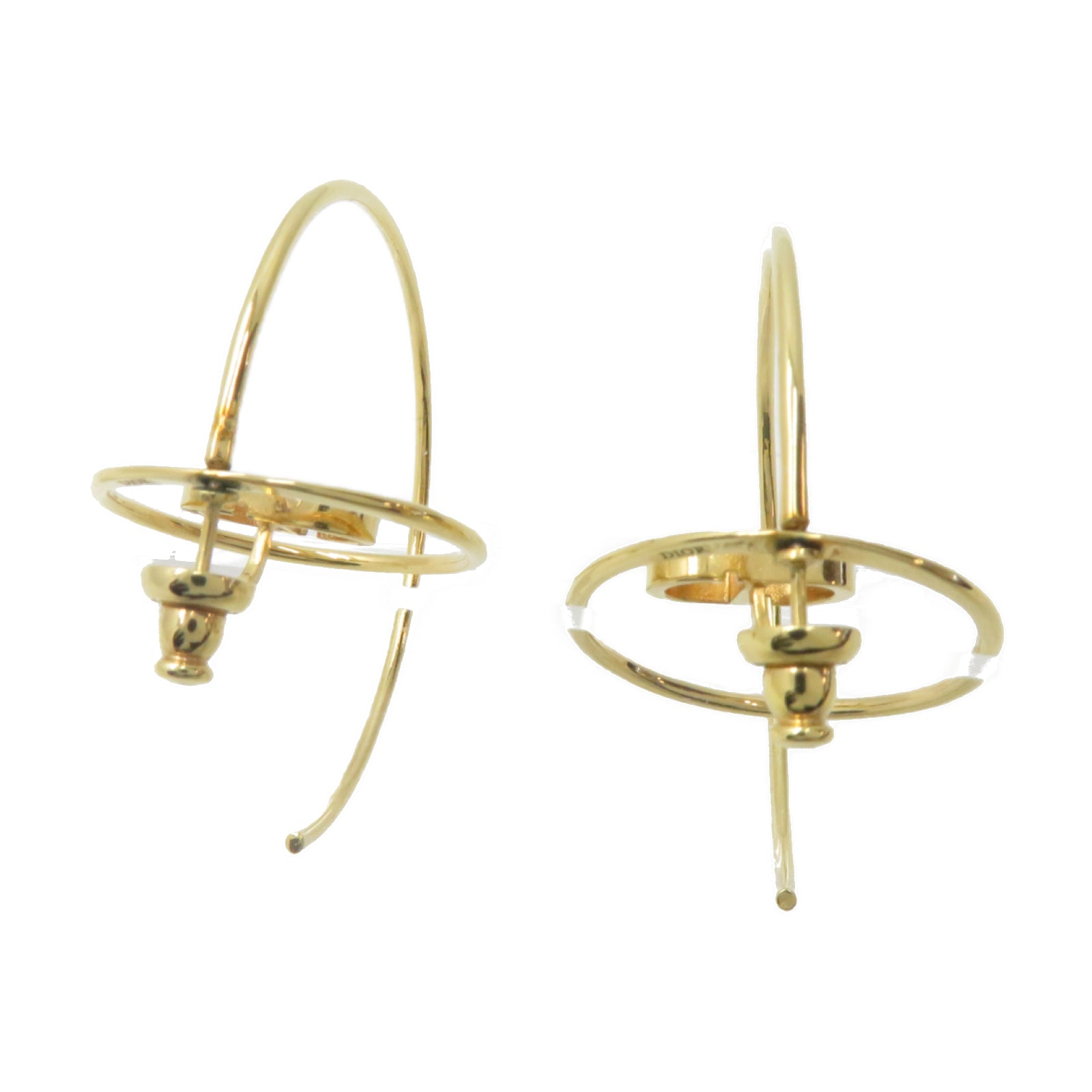 Dior 金屬Earrings耳環金色