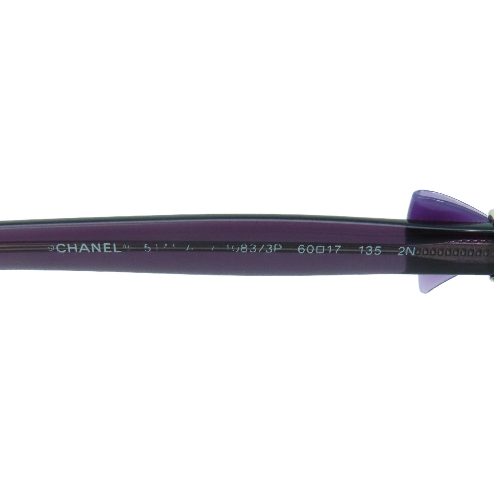 CHANEL 【激減優惠】PVC Sunglasses太陽眼鏡紫色