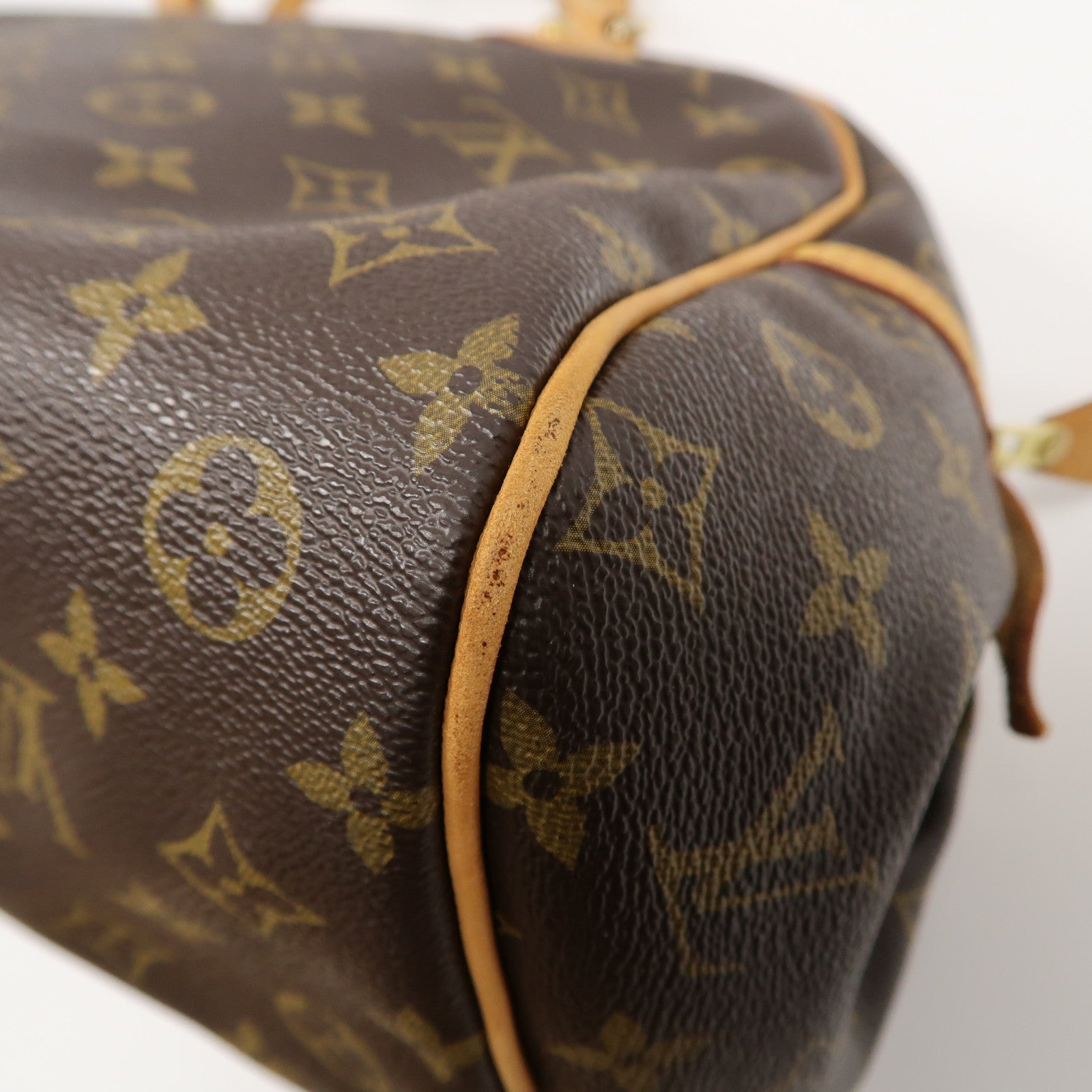 LOUIS VUITTON Monogram Montorgueil PM金扣肩背袋啡色
