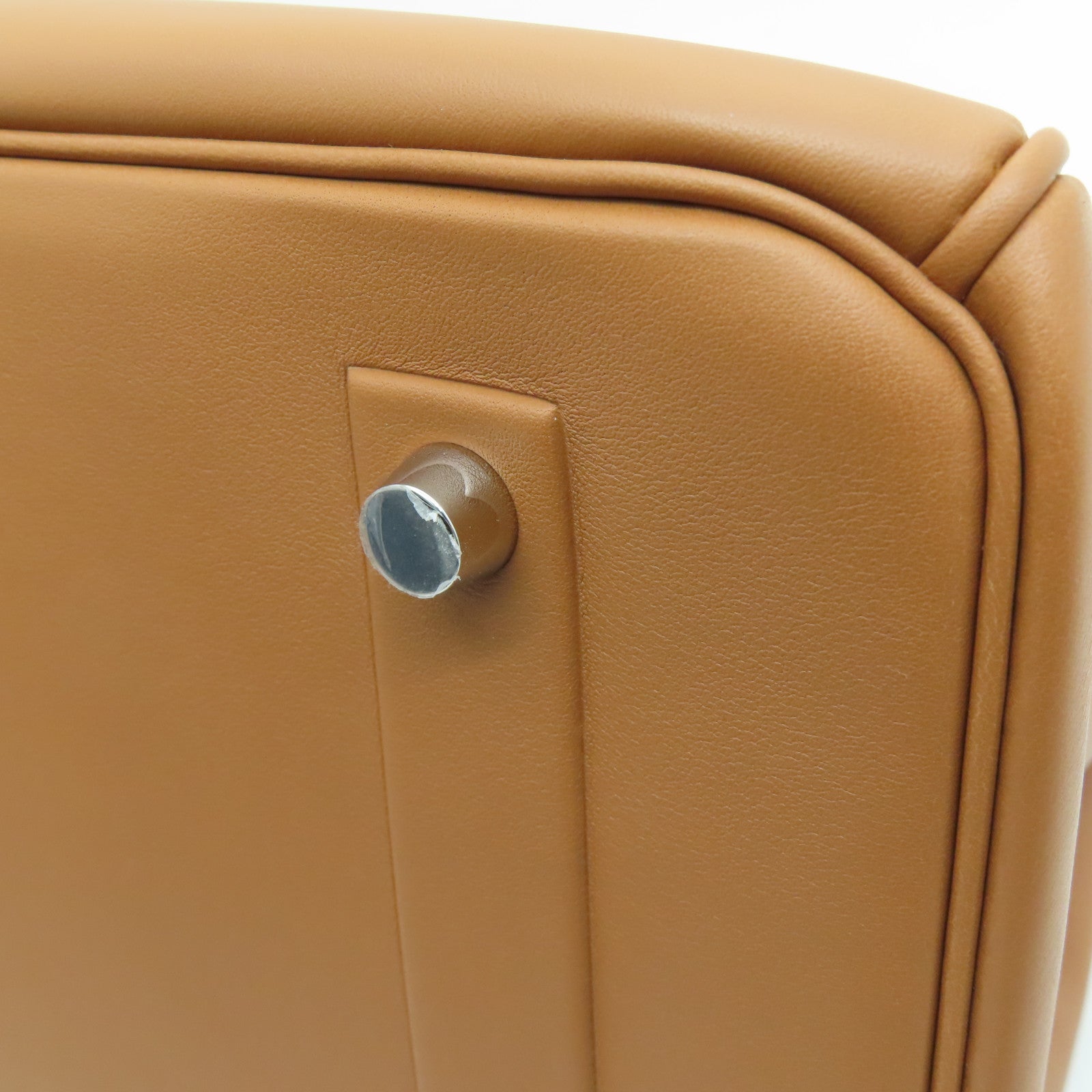 HERMES [Sharp Discount] Swift Leather Shadow 35 Handle Bag Gold