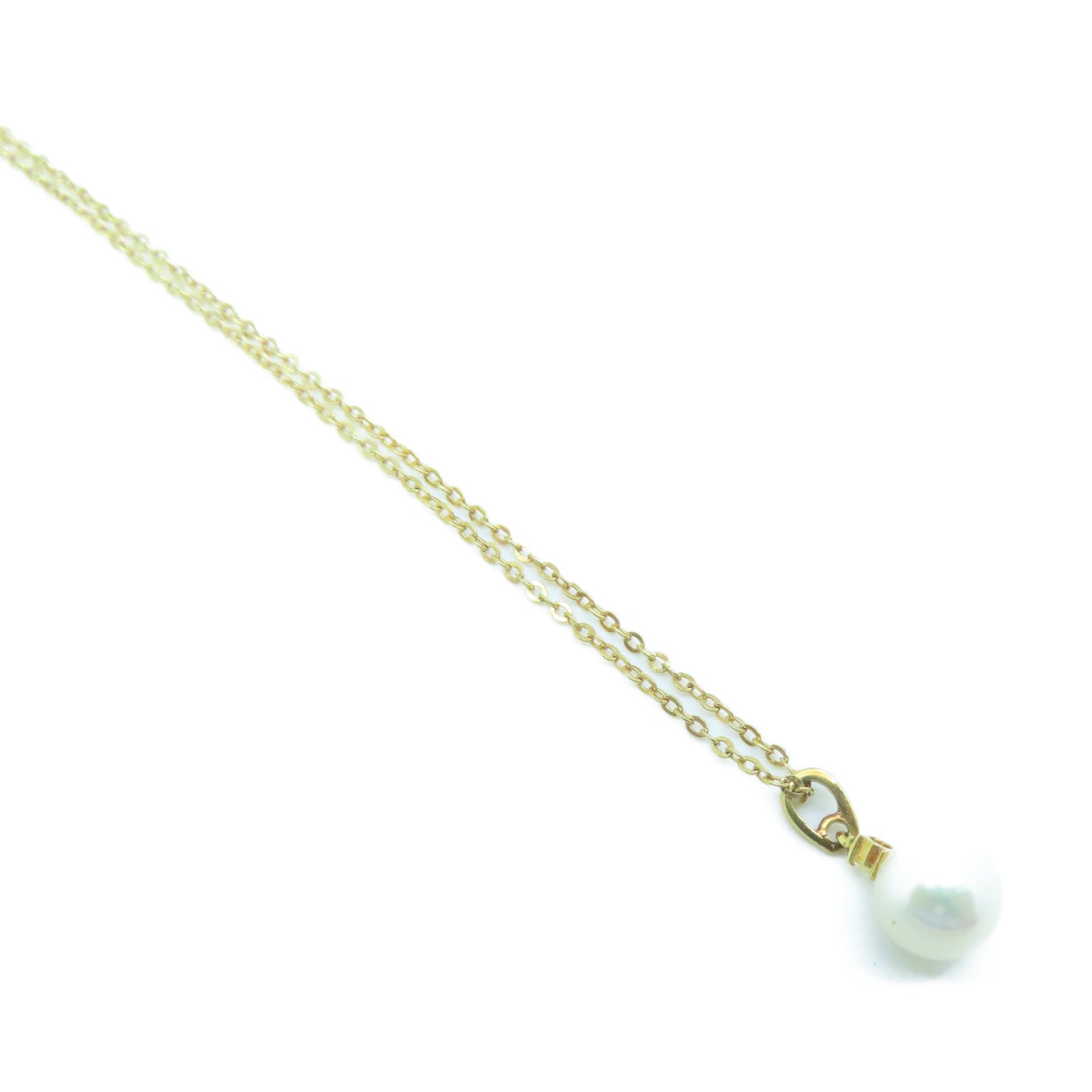 JEWELRY 18K Gold Pearl Necklace Necklace