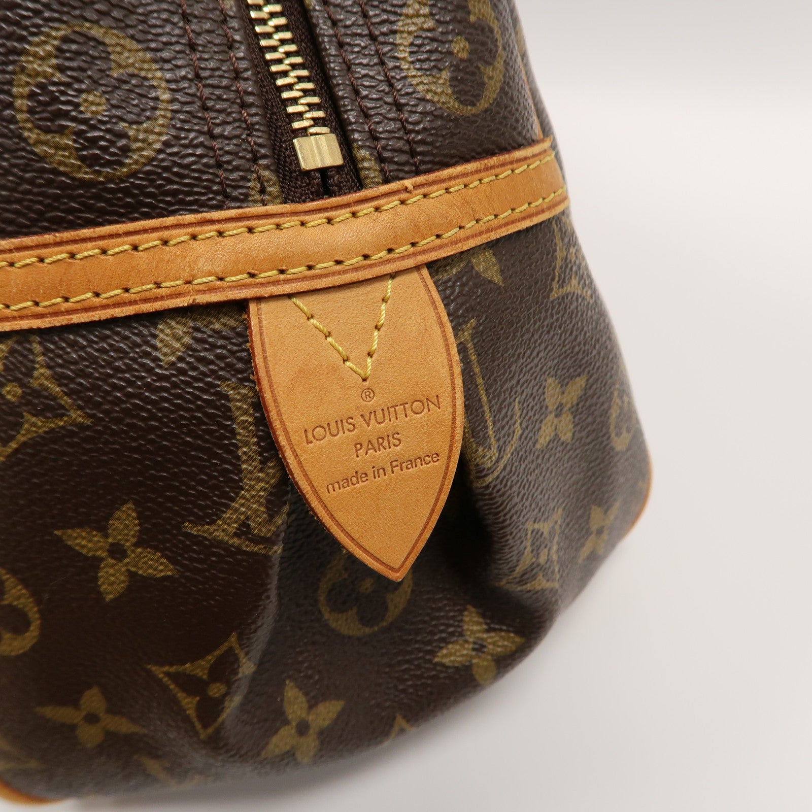 LOUIS VUITTON Monogram Montorgueil PM金扣肩背袋啡色