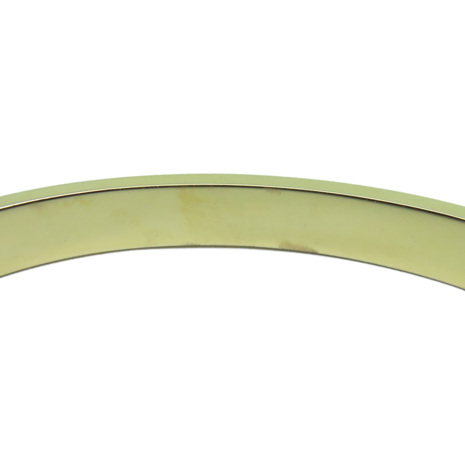CARTIER 18K黃金Love Blaceret手鐲Cartier#17