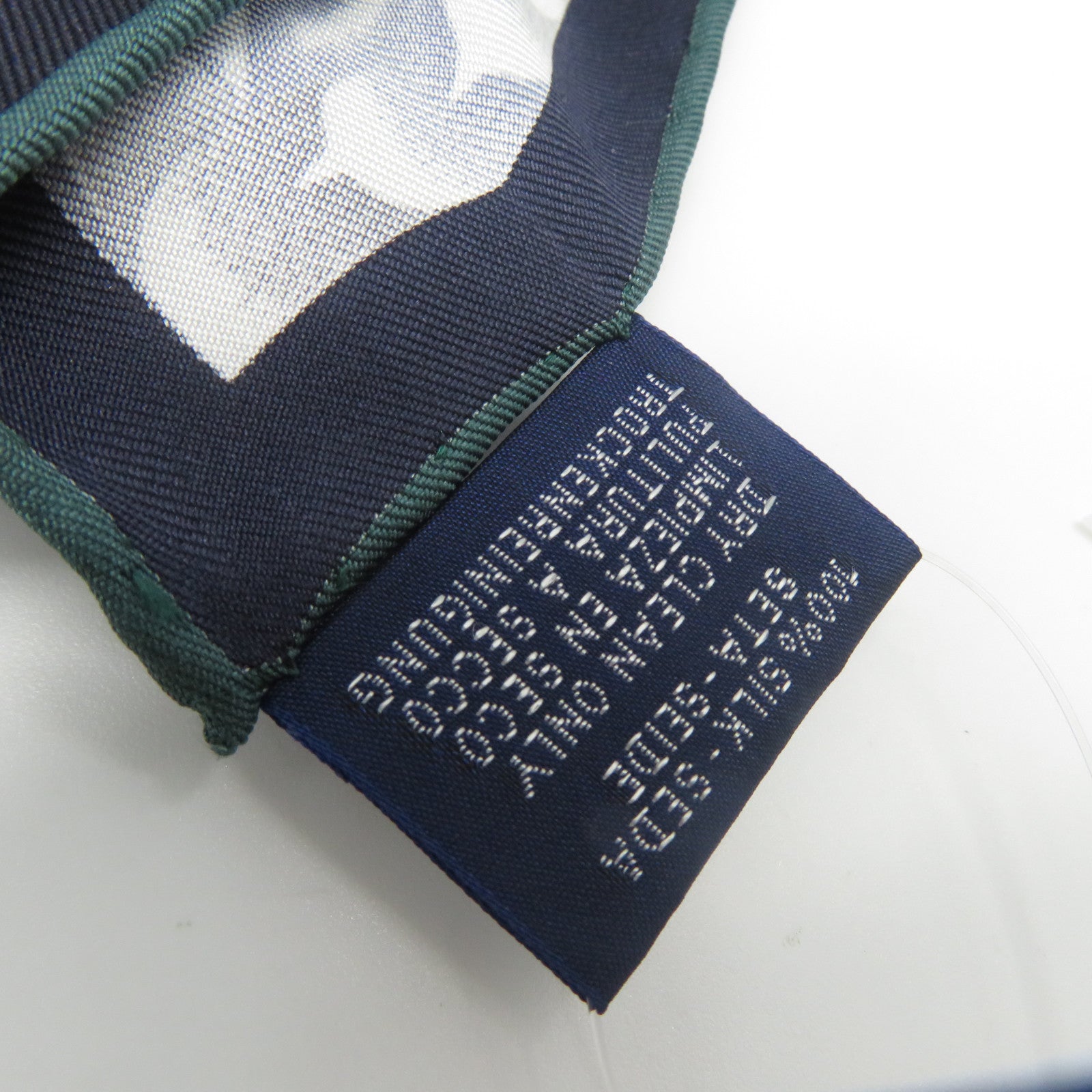 HERMES 【激減優惠】絲質Scarf絲巾藍色