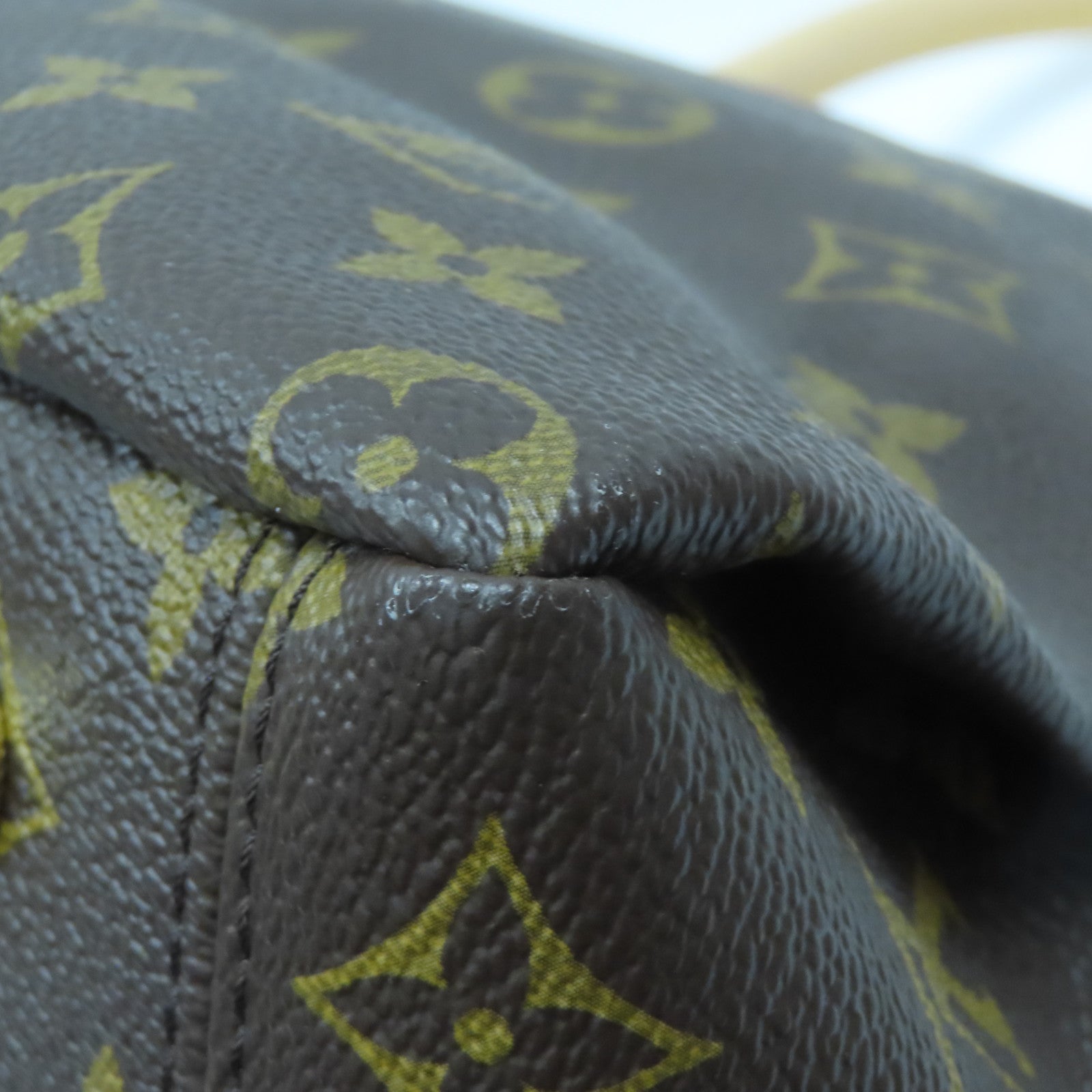 LOUIS VUITTON Monogram Pallas MM金扣手挽肩背兩用袋啡色
