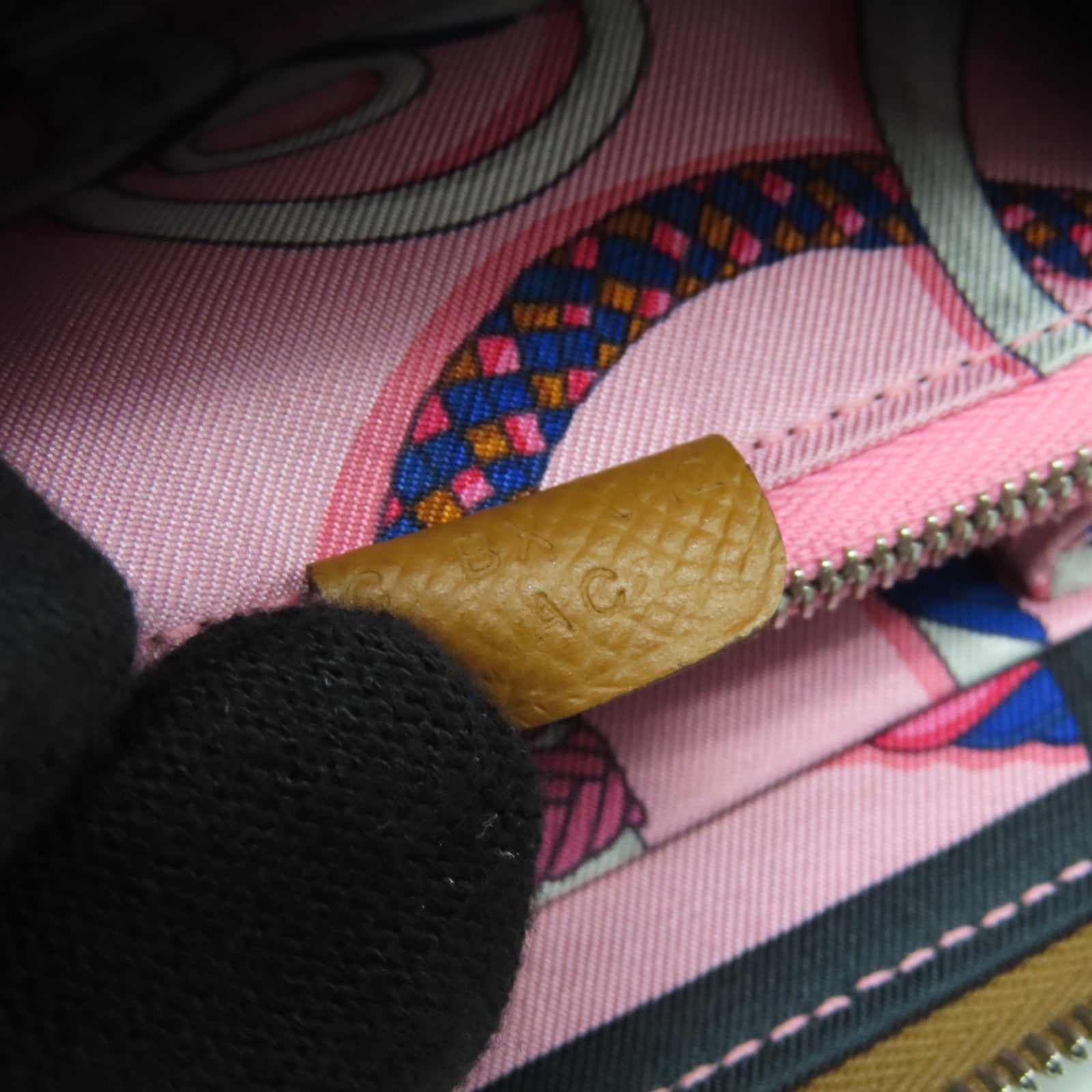 HERMES Epsom皮革Silk In Compact Wallet銀扣錢包Gold經典駝色