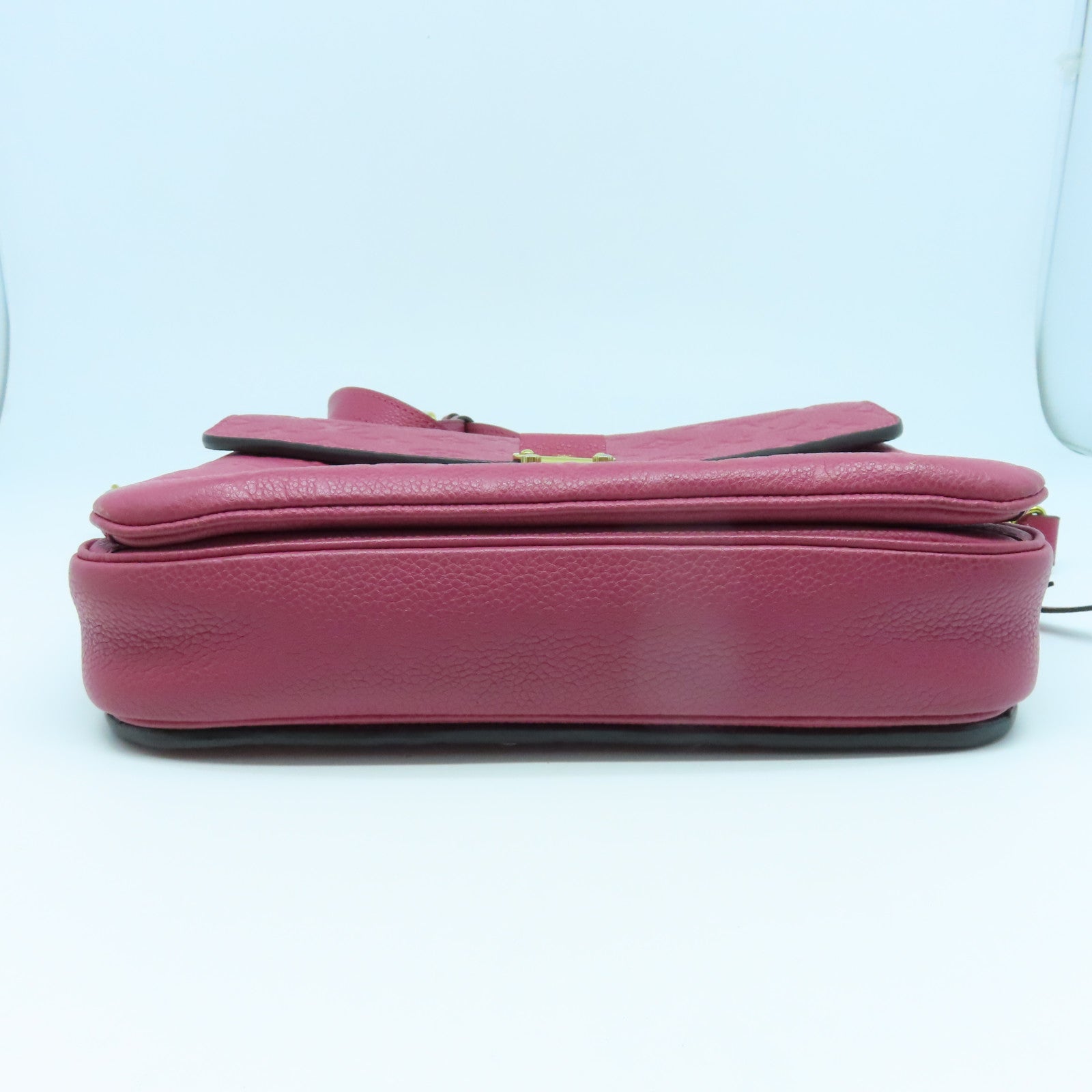 LOUIS VUITTON Monogram Empreinte Pochette Metis 2 Way Shoulder金扣肩背袋粉紅色