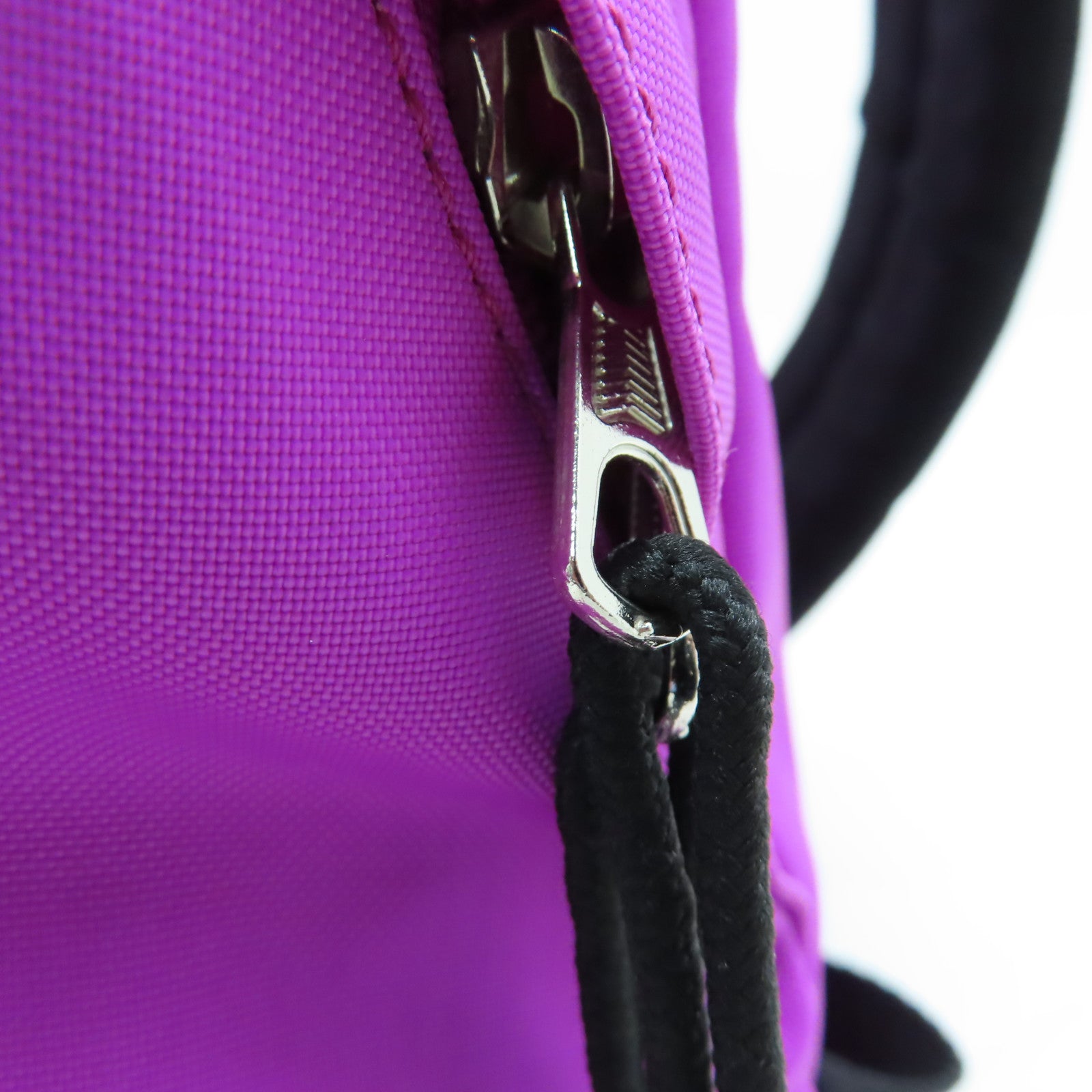BALENCIAGA 尼龍Backpack銀扣背包紫色/黑色