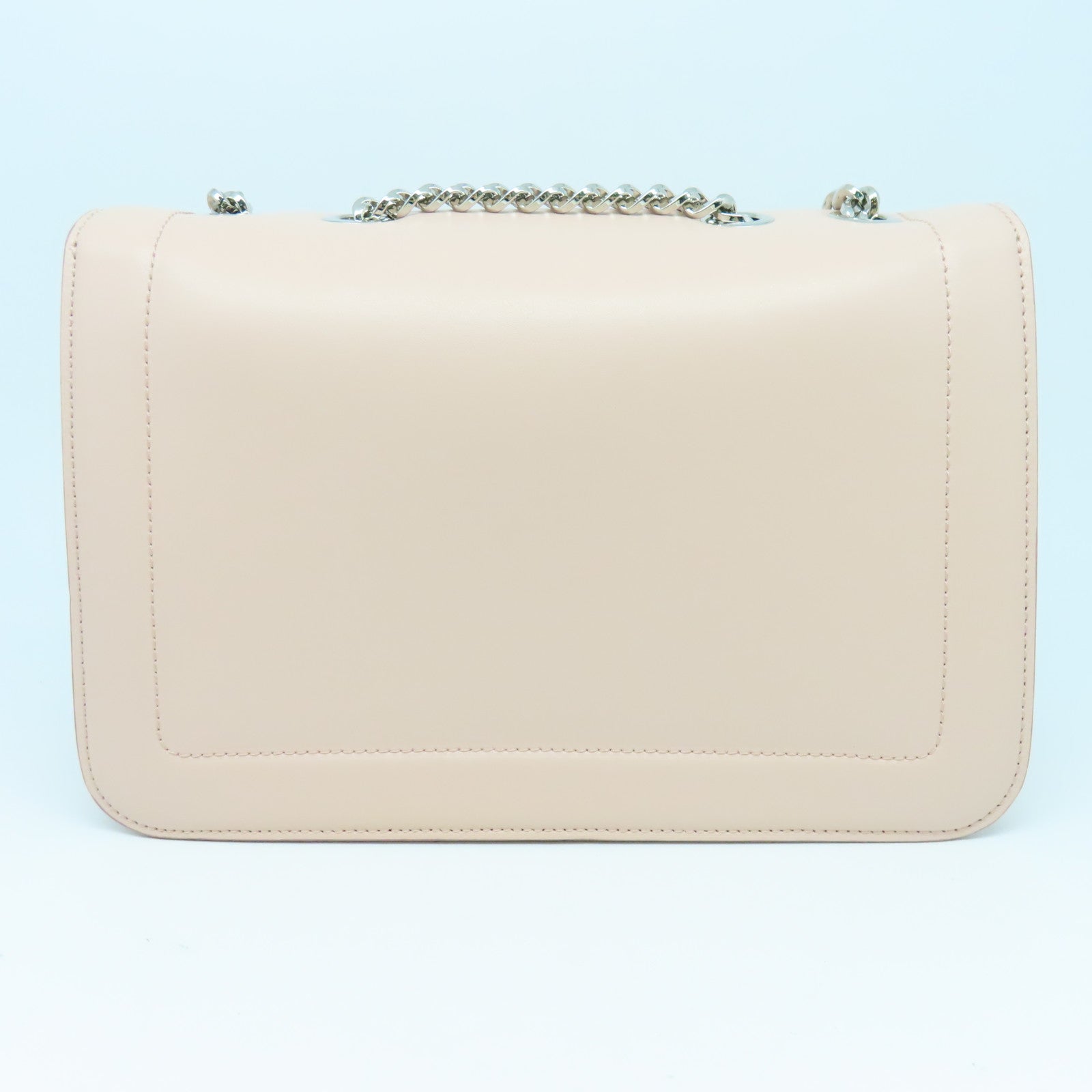 Salvatore Ferragamo 牛皮皮革Chain Shoulder Bag银扣链带肩背袋粉红色