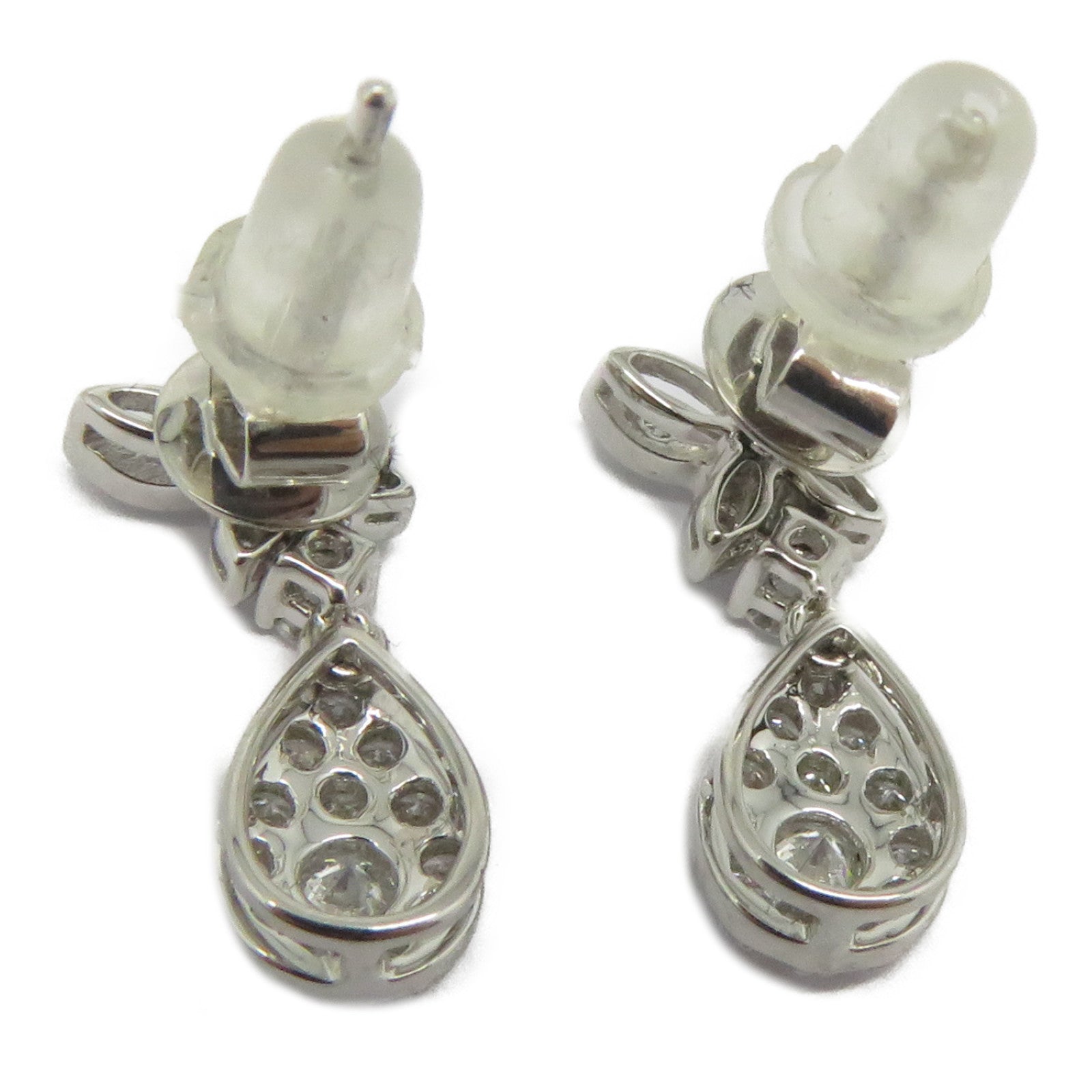 JEWELRY 【激減優惠】18K白金Diamond Earrings 0.444ct鑽石耳環