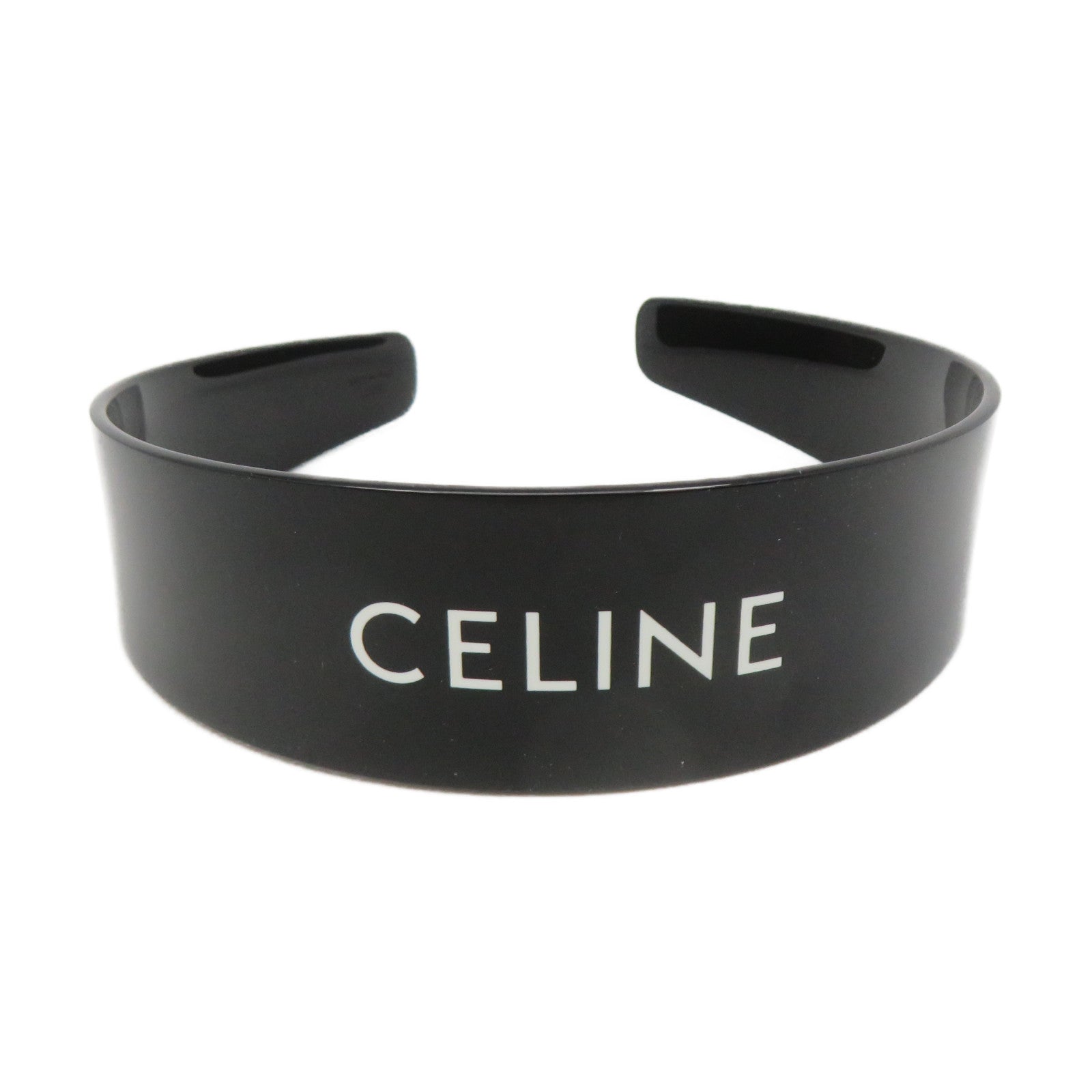 CELINE PVC Headband Black