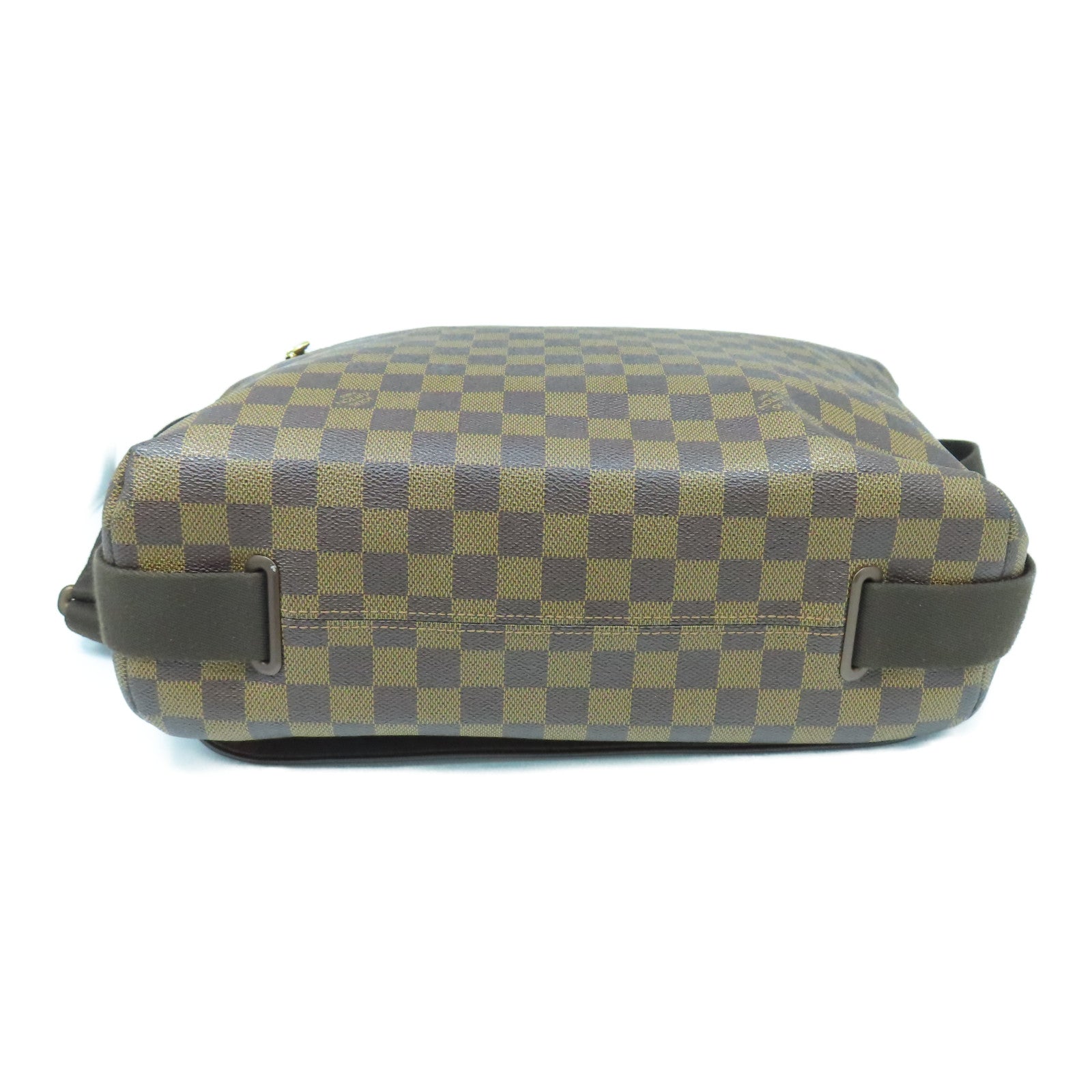 LOUIS VUITTON 【激減優惠】Damier Brooklyn GM金扣肩背袋棕色
