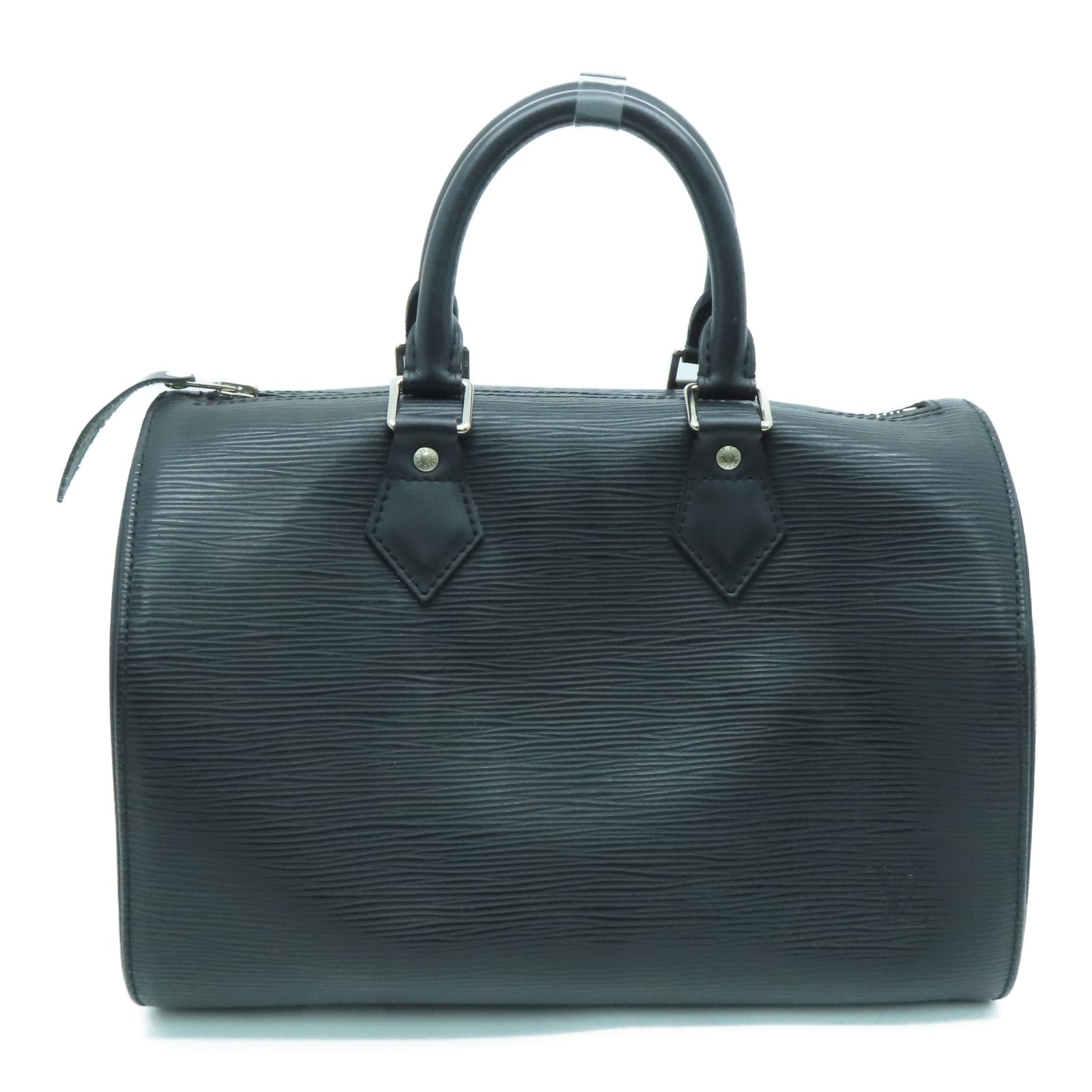 LOUIS VUITTON Epi Speedy 30银扣手挽袋黑色