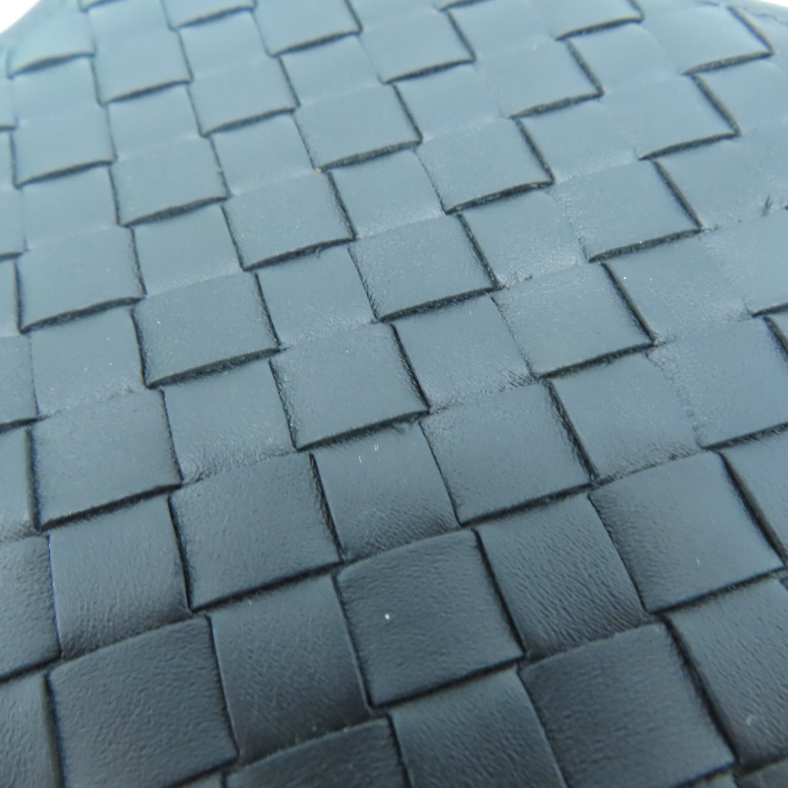 BOTTEGA VENETA 織紋皮革Fold Wallet錢包黑色