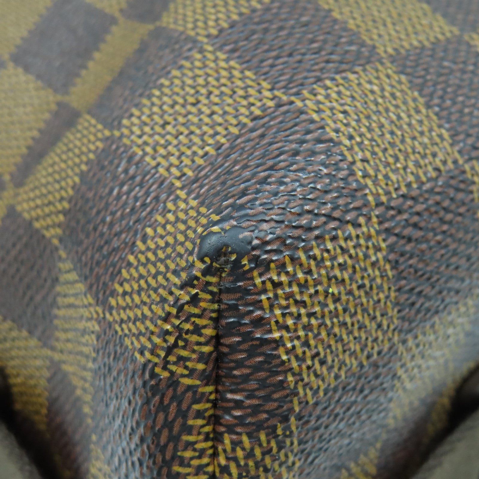 LOUIS VUITTON 【激減優惠】Damier Brooklyn GM金扣肩背袋棕色