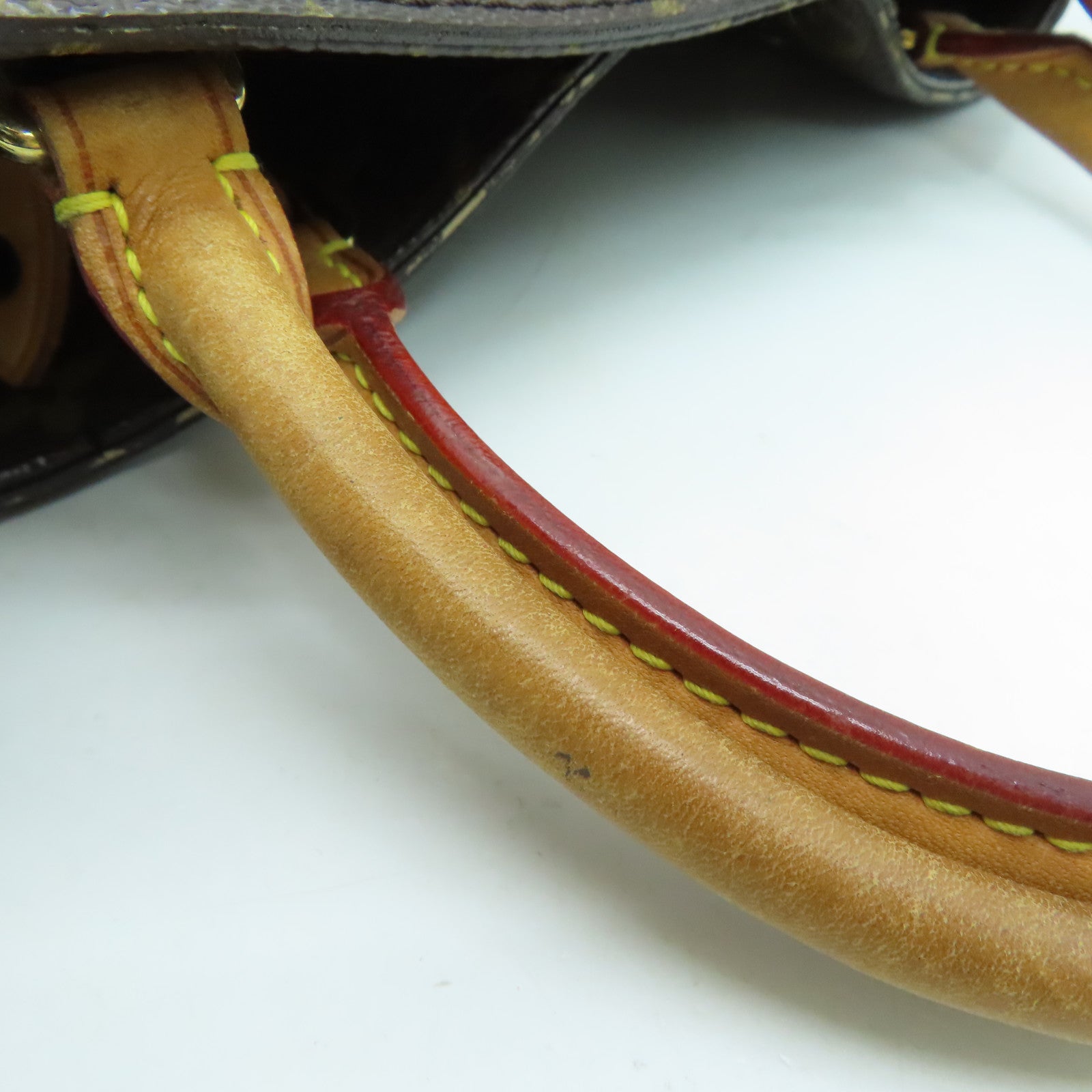LOUIS VUITTON Monogram Montaigne MM金扣手挽肩背两用袋啡色