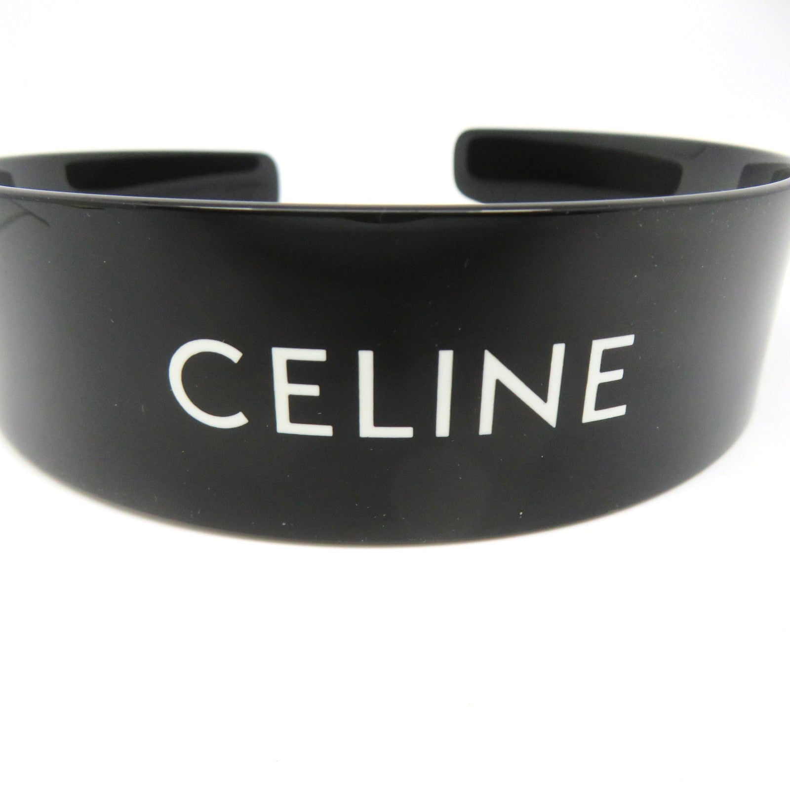CELINE PVC Headband Black