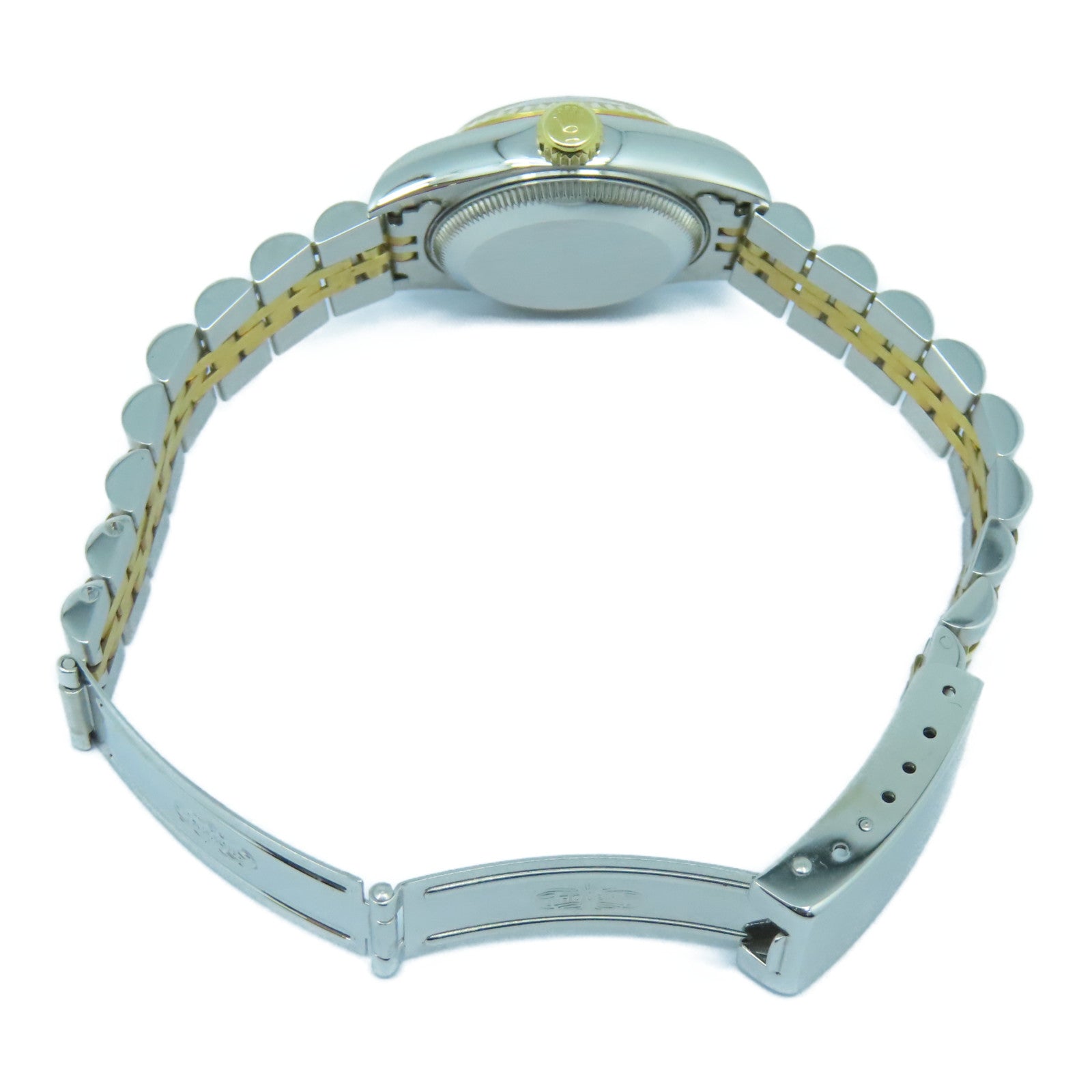 ROLEX Datejust 26mm18K黃金/不鏽鋼手錶自動機芯金色