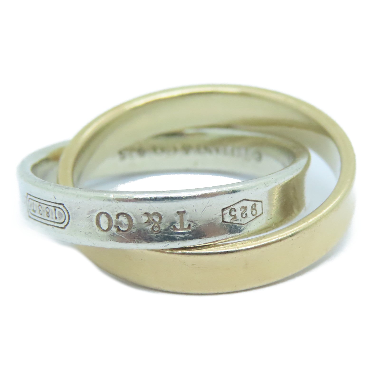 TIFFANY＆CO 【激減優惠】18K玫瑰金/925純銀Ring戒指US#6.75