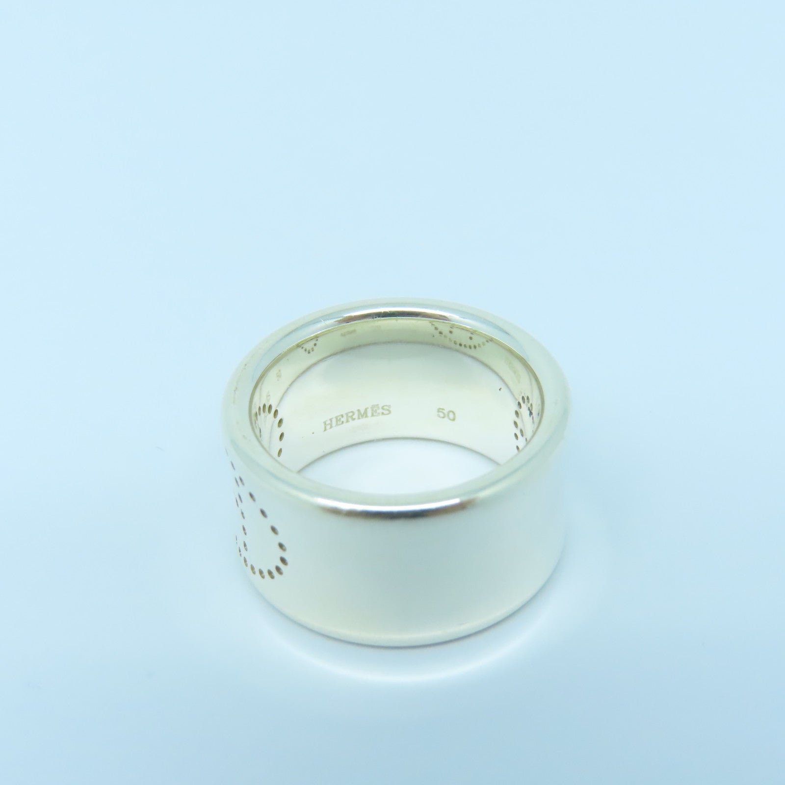 HERMES 925純銀Silver Ring戒指US#5.25