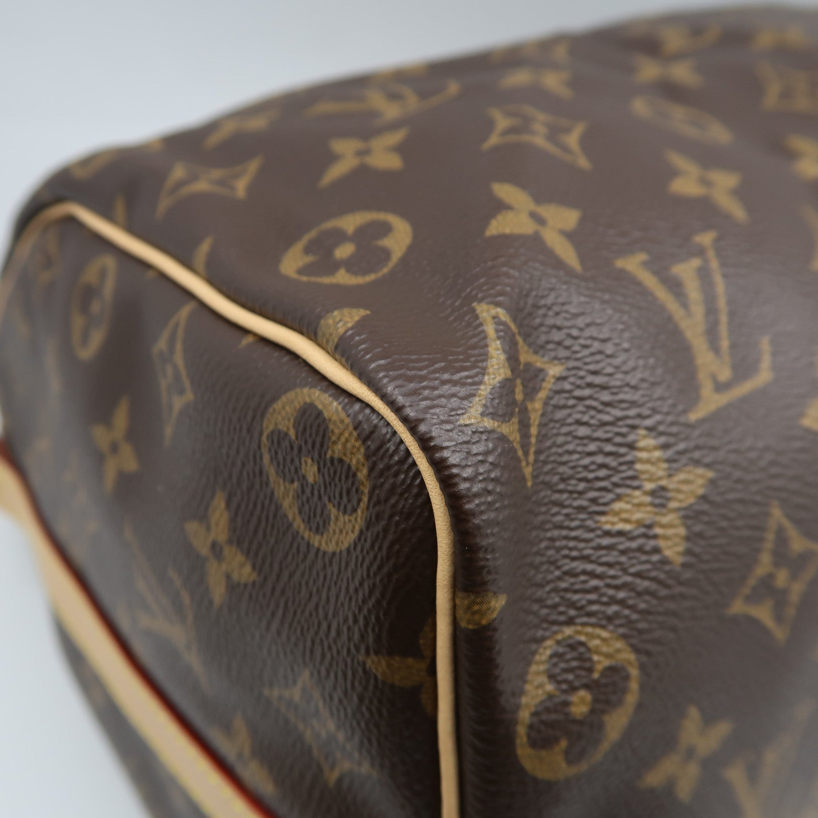 LOUIS VUITTON Monogram Speedy Bandouliere 35金扣手挽肩背兩用袋啡色