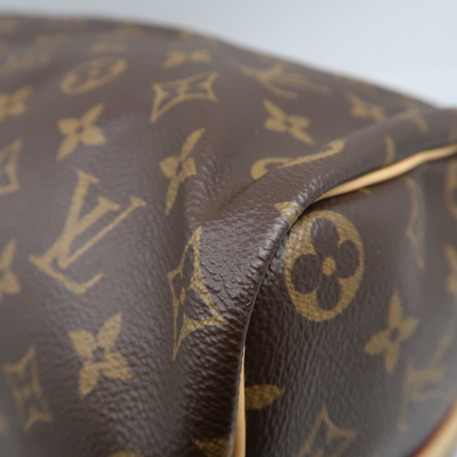 LOUIS VUITTON Monogram Speedy Bandouliere 35金扣手挽肩背兩用袋啡色