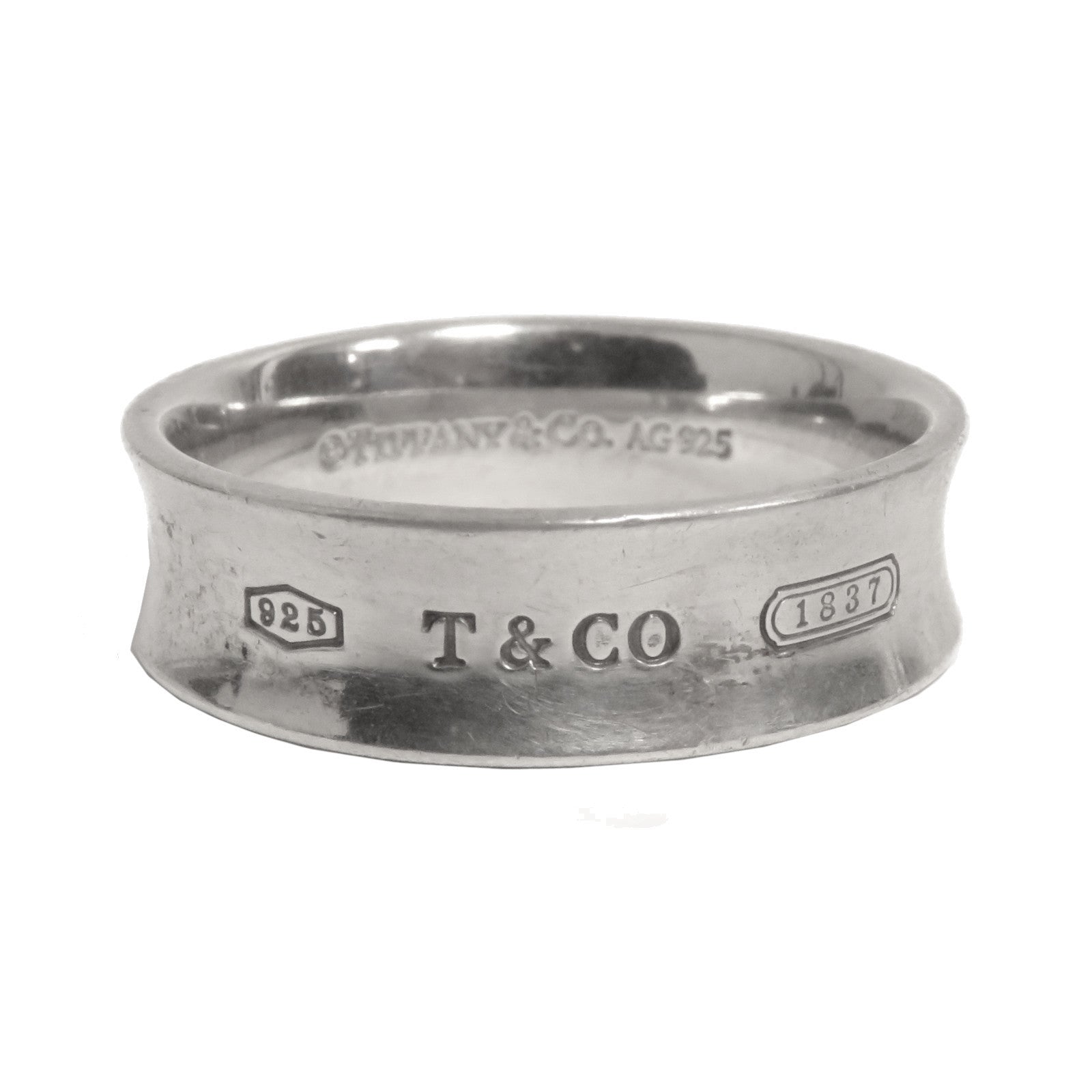 TIFFANY＆CO 925純銀Ring戒指US#10.5