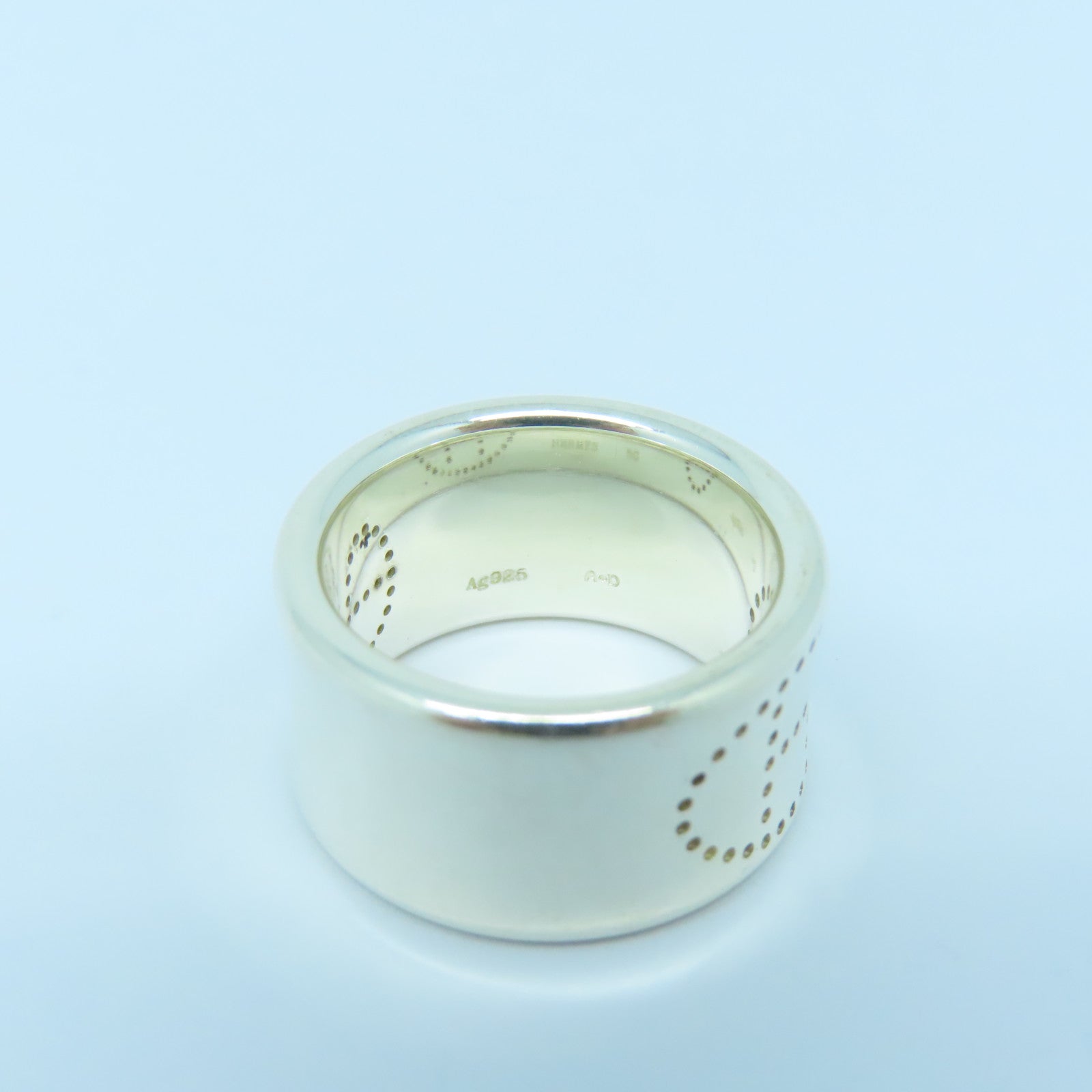 HERMES 925純銀Silver Ring戒指US#5.25