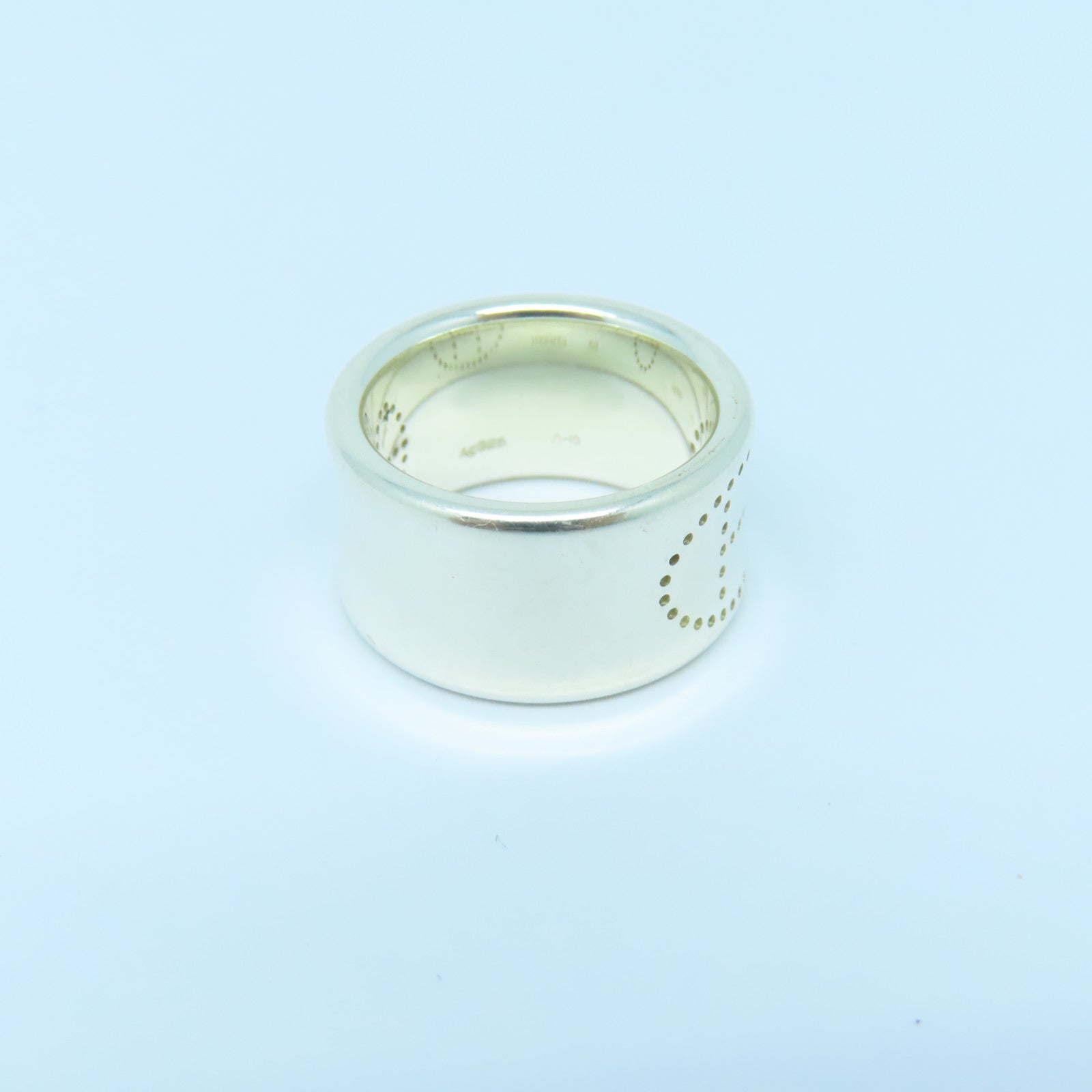 HERMES 925純銀Silver Ring戒指US#5.25