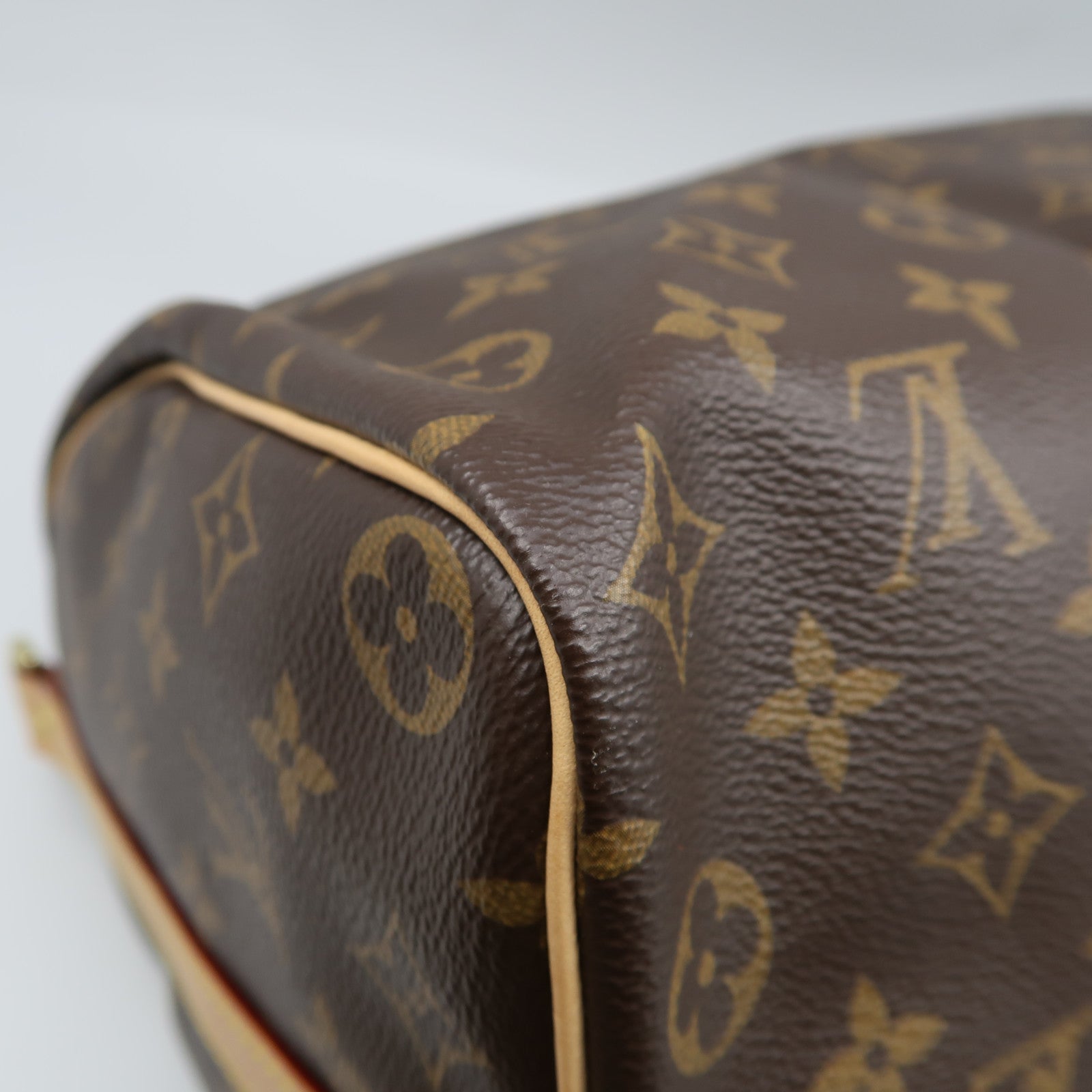 LOUIS VUITTON Monogram Speedy Bandouliere 35金扣手挽肩背兩用袋啡色
