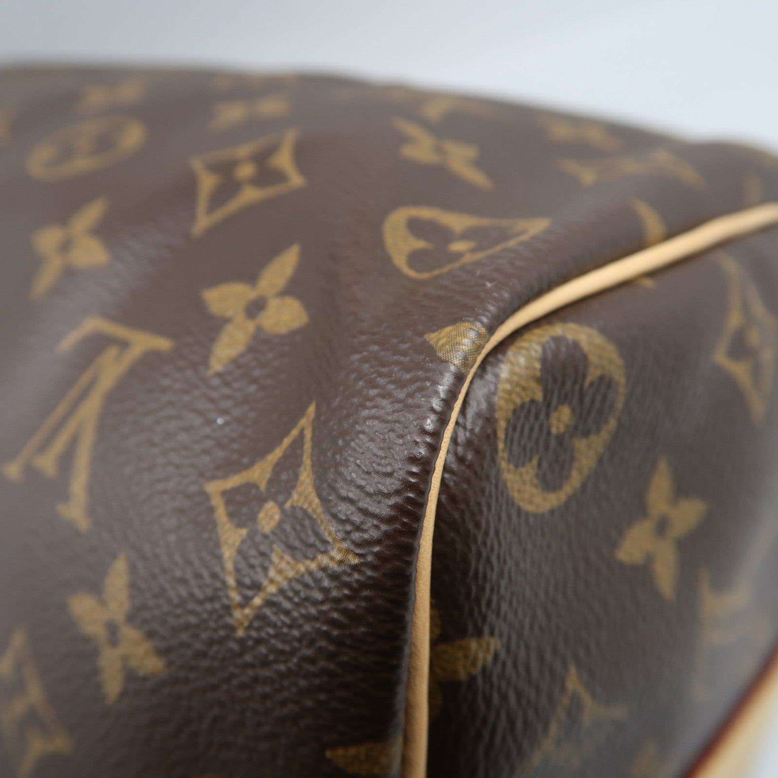 LOUIS VUITTON Monogram Speedy Bandouliere 35金扣手挽肩背兩用袋啡色