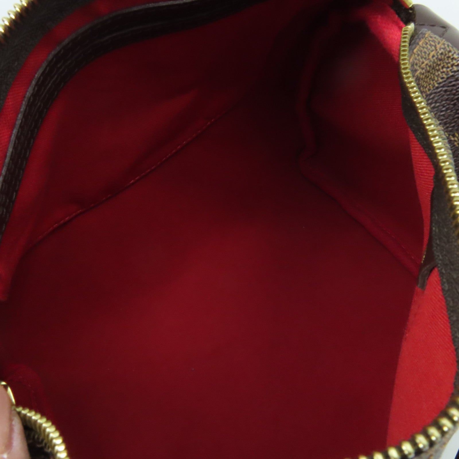 LOUIS VUITTON Damier Speedy 25金扣手挽袋啡色