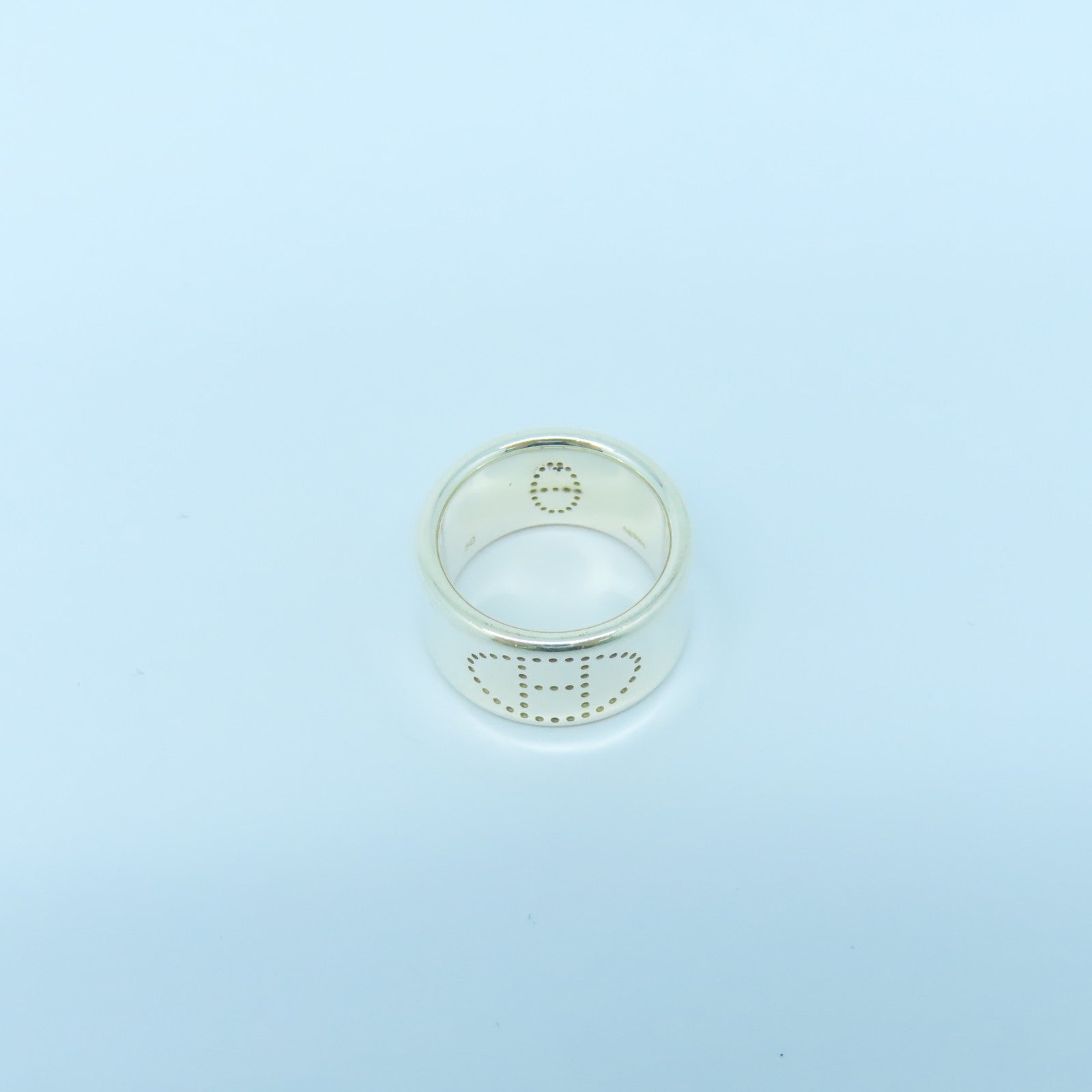 HERMES 925純銀Silver Ring戒指US#5.25