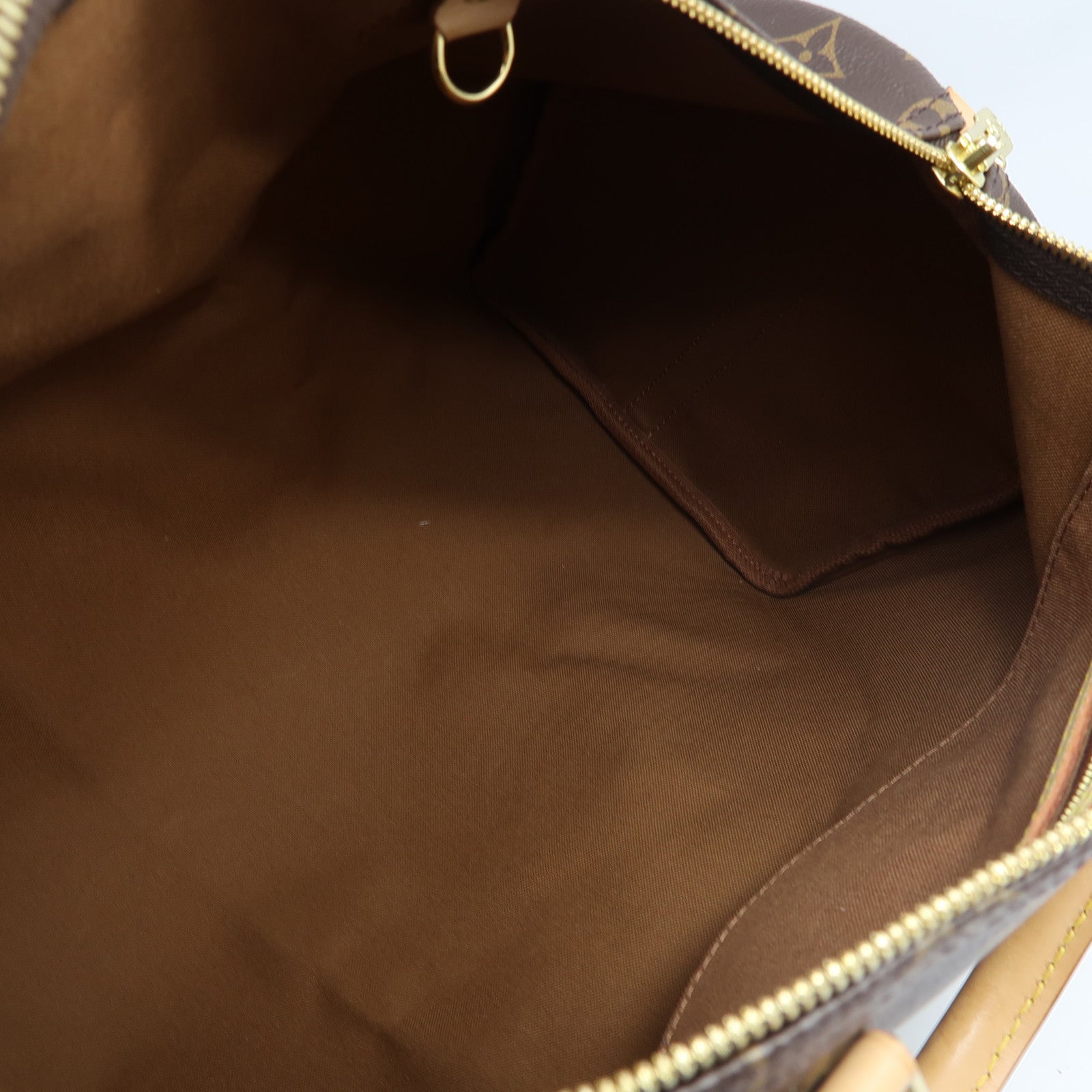 LOUIS VUITTON Monogram Speedy Bandouliere 35金扣手挽肩背兩用袋啡色