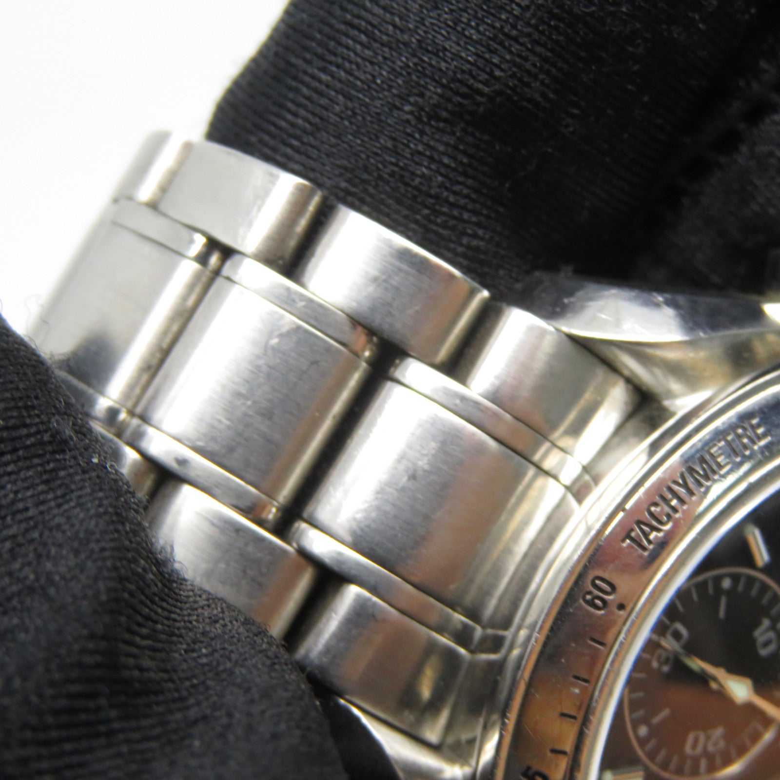 OMEGA Speedmaster Date不鏽鋼手錶自動機芯黑色