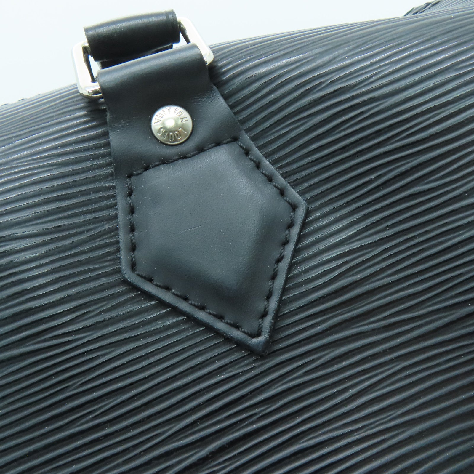 LOUIS VUITTON Epi Speedy 30银扣手挽袋黑色