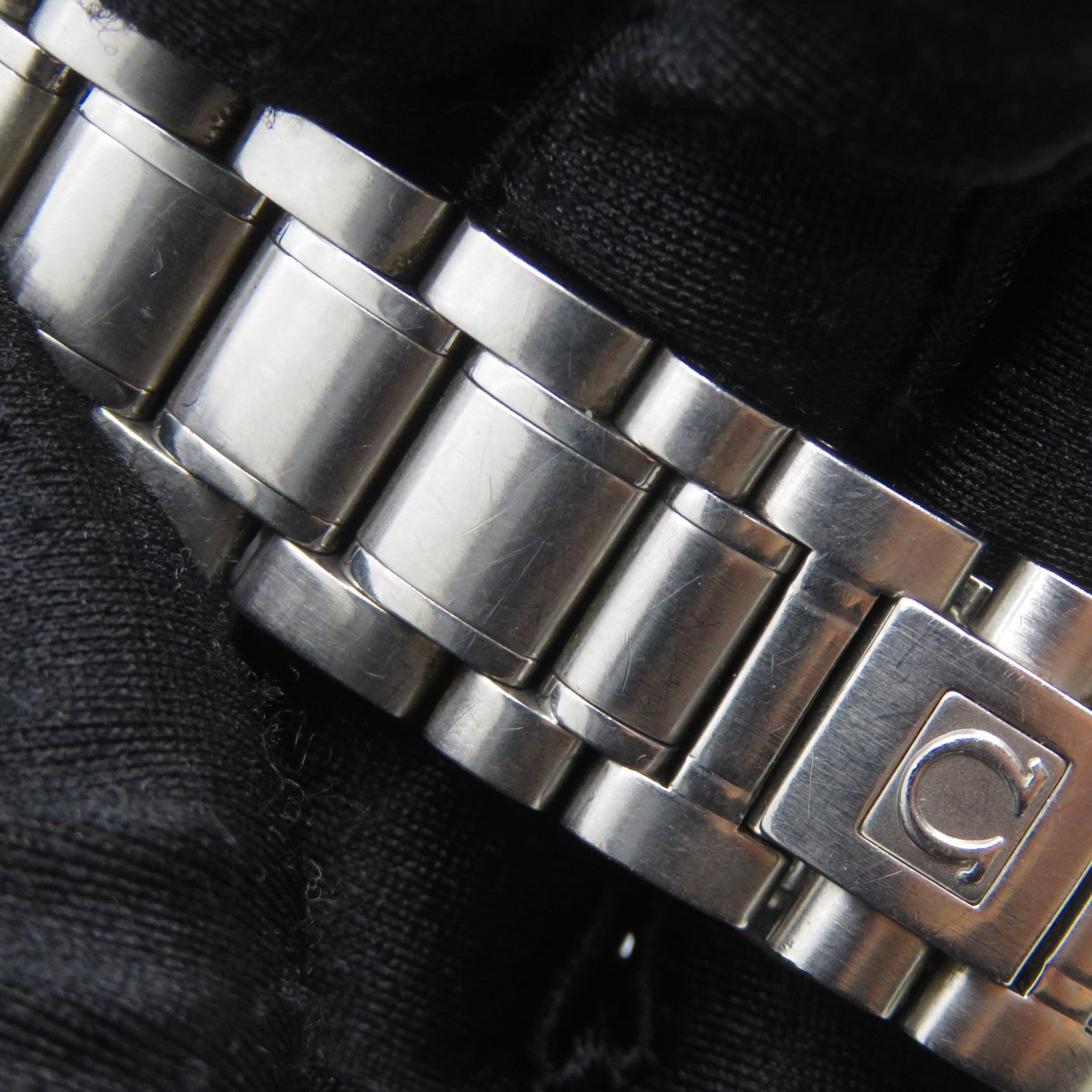 OMEGA Speedmaster Date不鏽鋼手錶自動機芯黑色