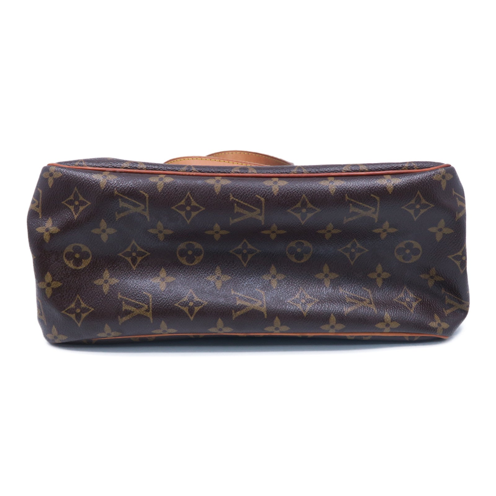 LOUIS VUITTON Monogram Batignolles Vertical金扣肩背袋啡色