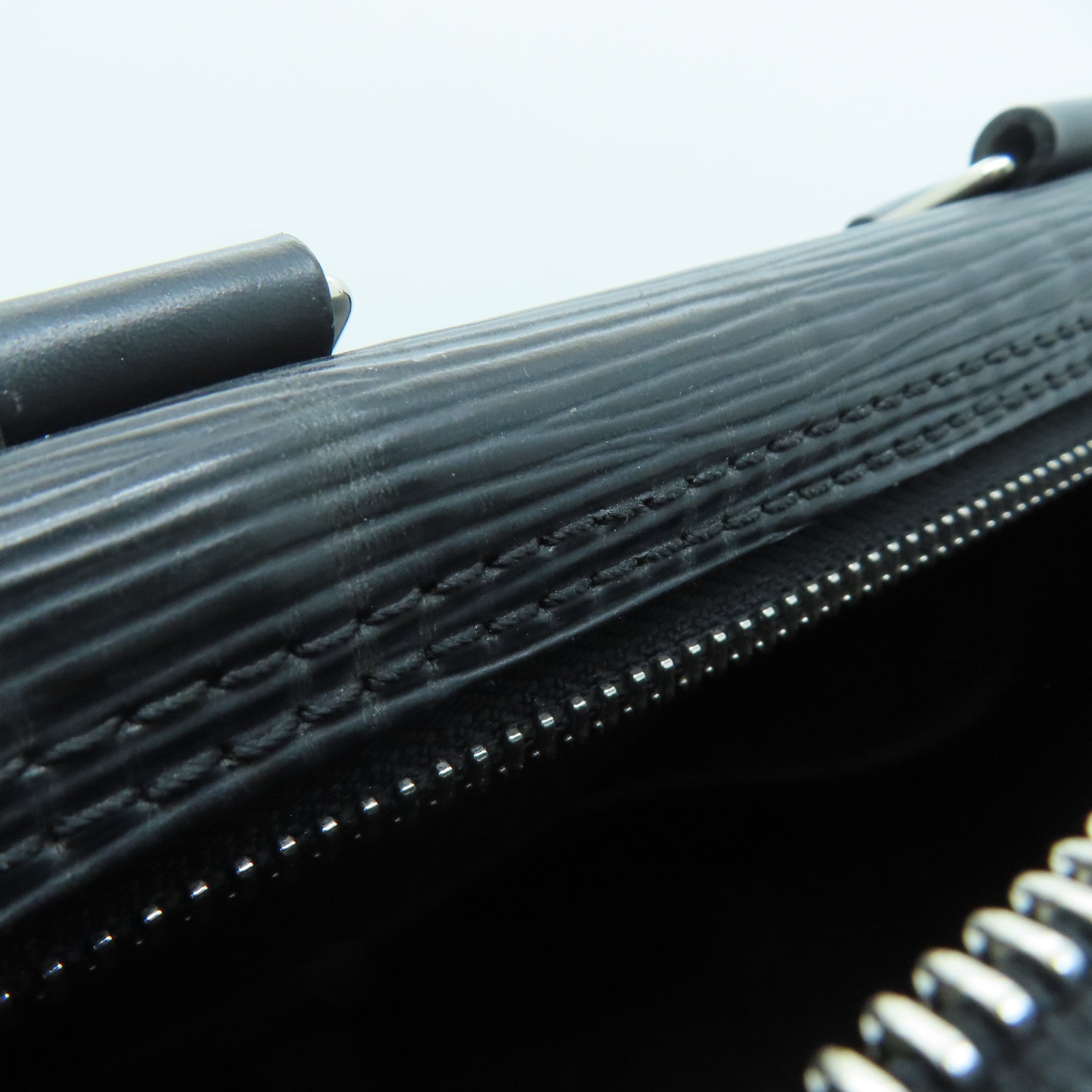 LOUIS VUITTON Epi Speedy 30银扣手挽袋黑色