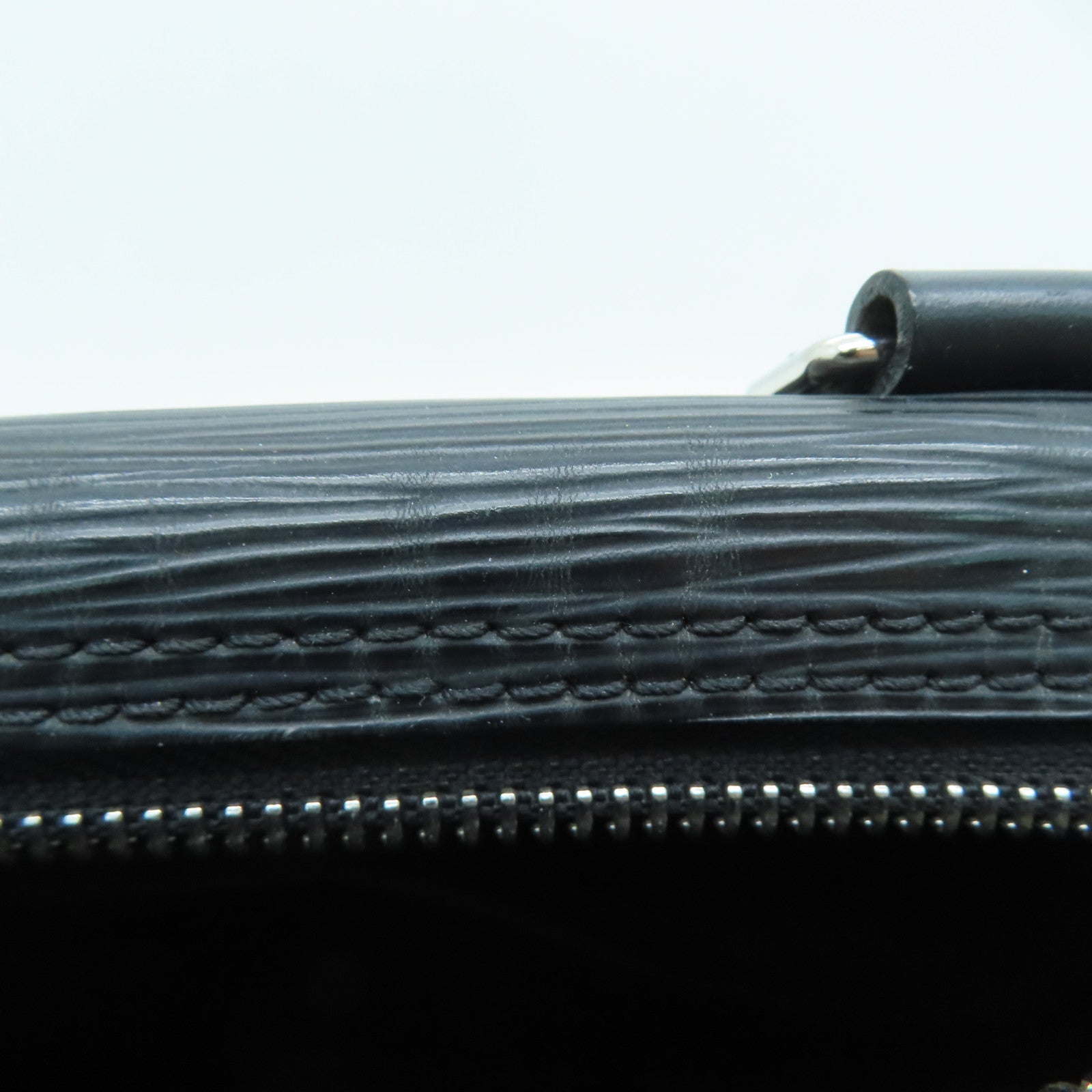 LOUIS VUITTON Epi Speedy 30银扣手挽袋黑色