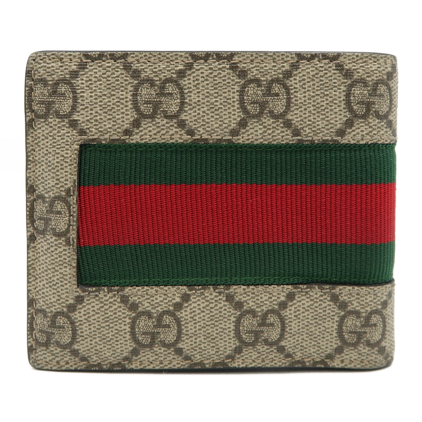 GUCCI 塗層帆布Ophidia GG Wallet錢包啡色
