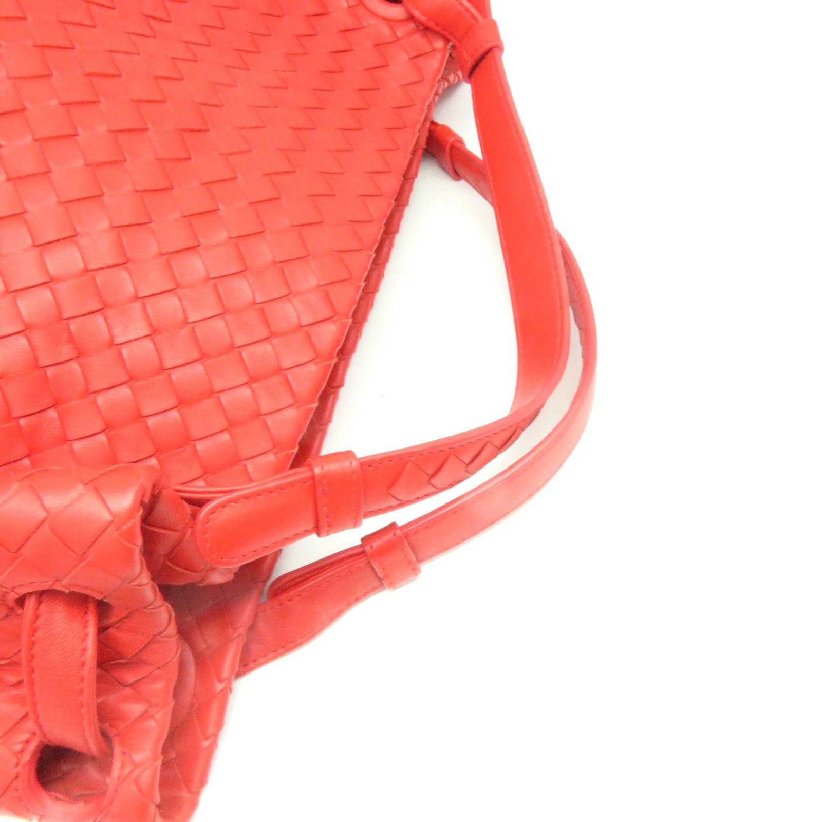 BOTTEGA VENETA 織紋皮革Tote Bag手挽袋紅色