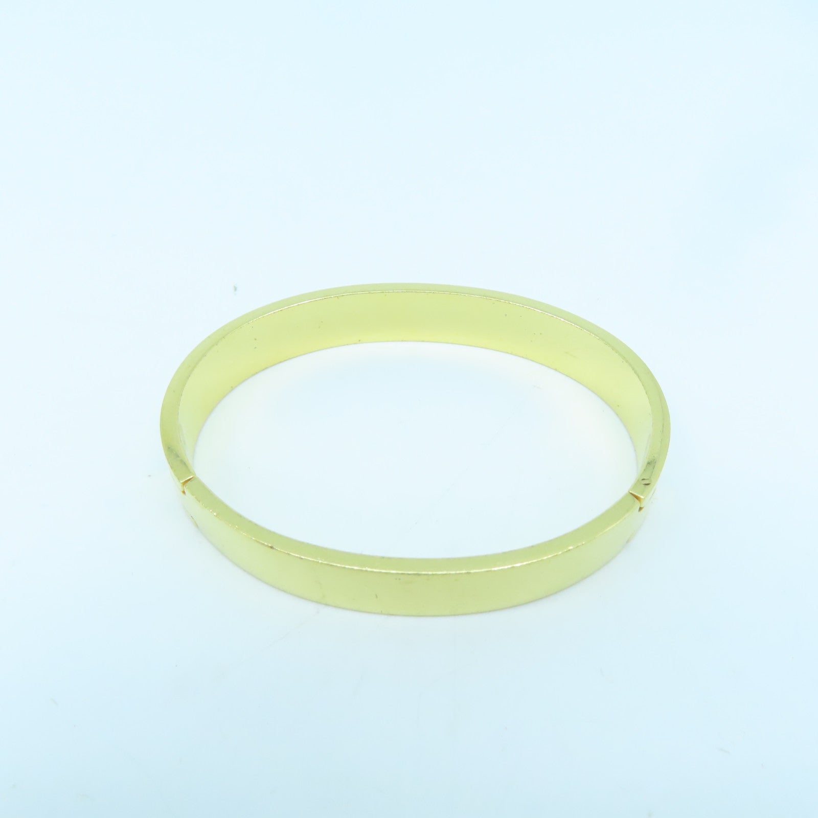 FENDI 金屬Bangle金扣手鐲金色