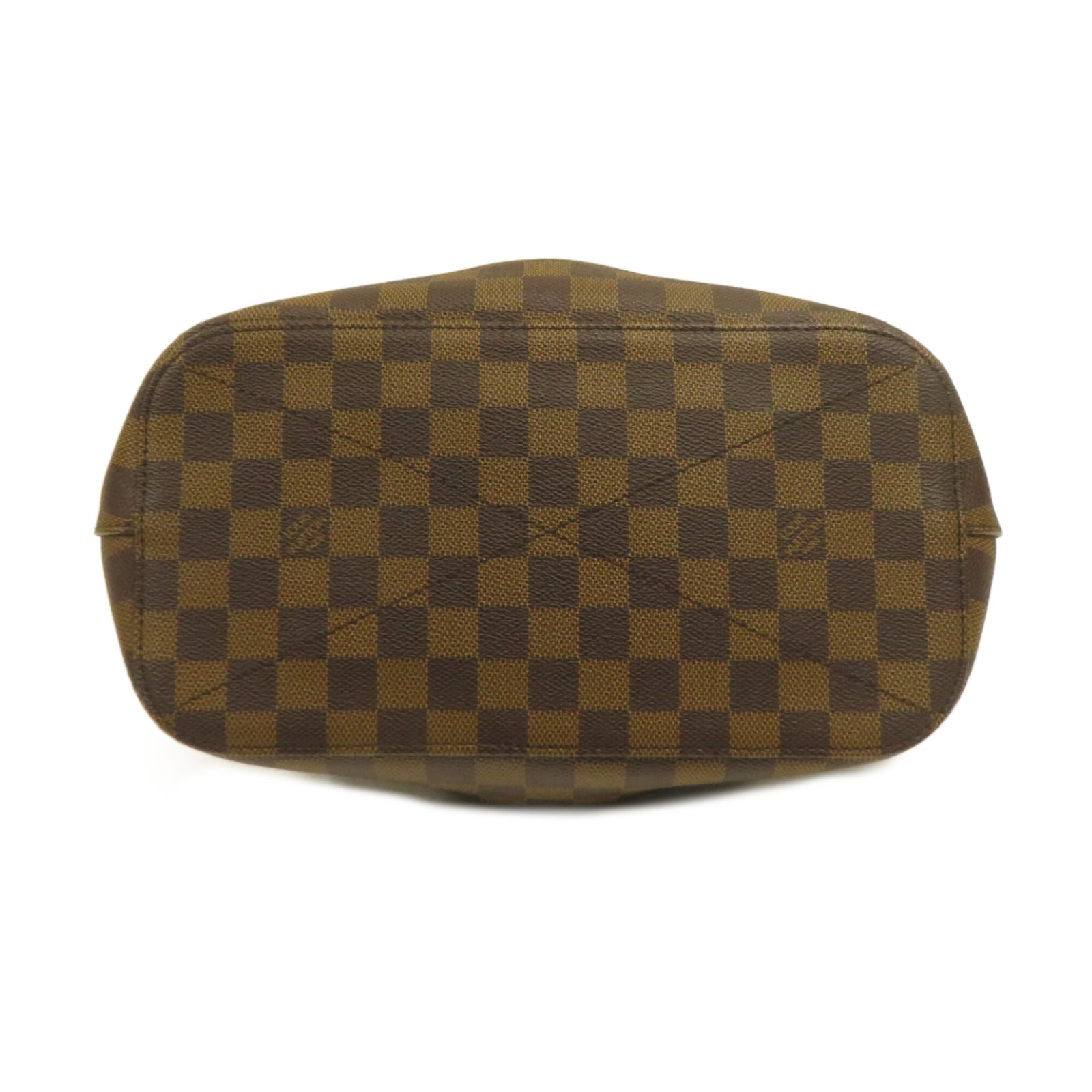 LOUIS VUITTON Damier Siena 2way Shoulder Bag金扣手挽肩背兩用袋啡色
