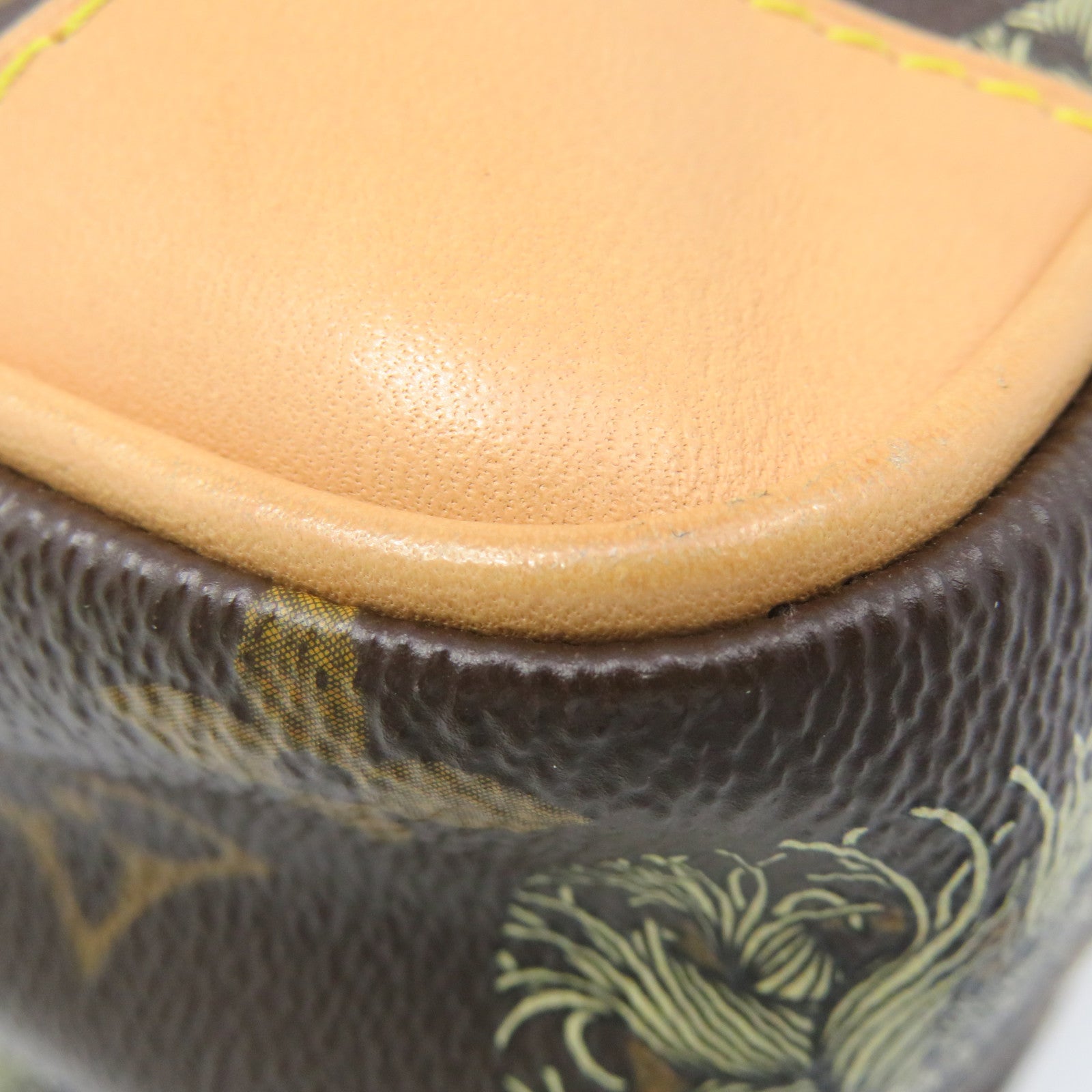 LOUIS VUITTON Monogram Christopher Nemeth Amazon金扣肩背袋Brown