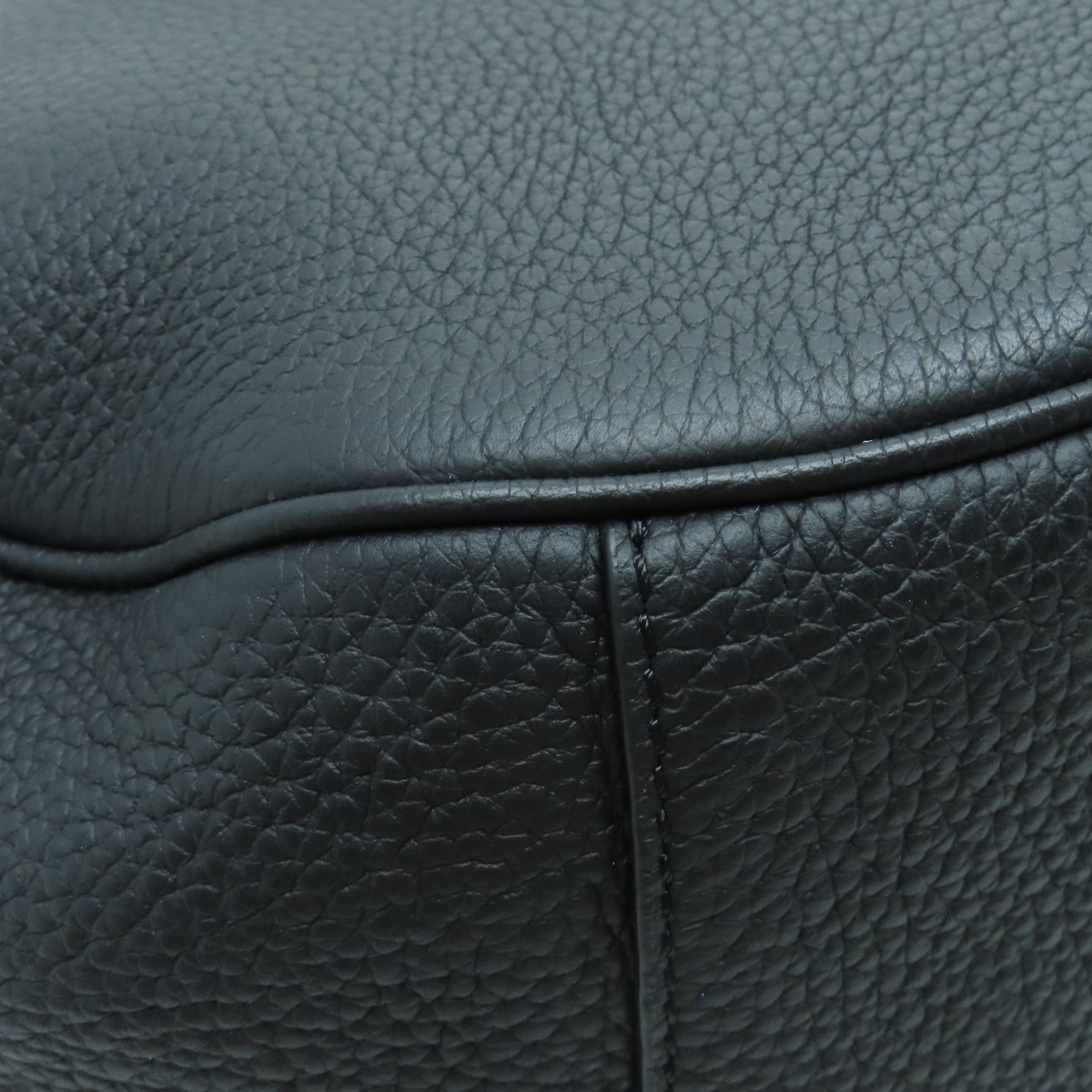 Dior 牛皮皮革2way Shoulder Bag銀扣手挽肩背兩用袋黑色