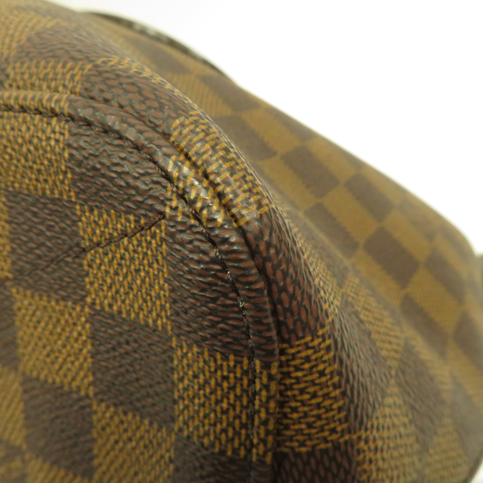 LOUIS VUITTON Damier Siena 2way Shoulder Bag金扣手挽肩背兩用袋啡色