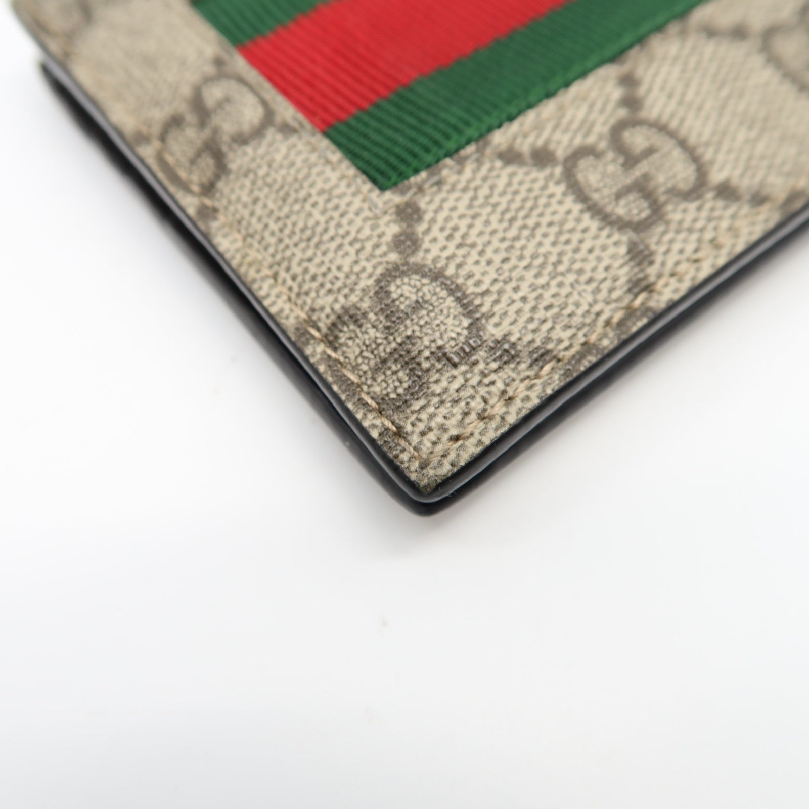 GUCCI 塗層帆布Ophidia GG Wallet錢包啡色